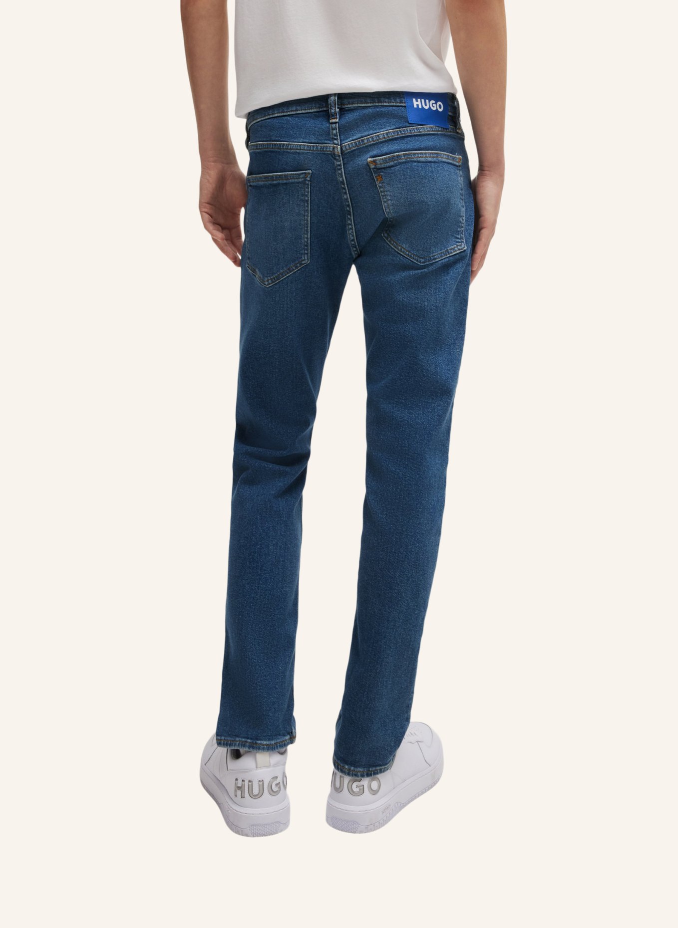 HUGO Jeans ZANE Extra-Slim Fit, Farbe: DUNKELBLAU (Bild 3)