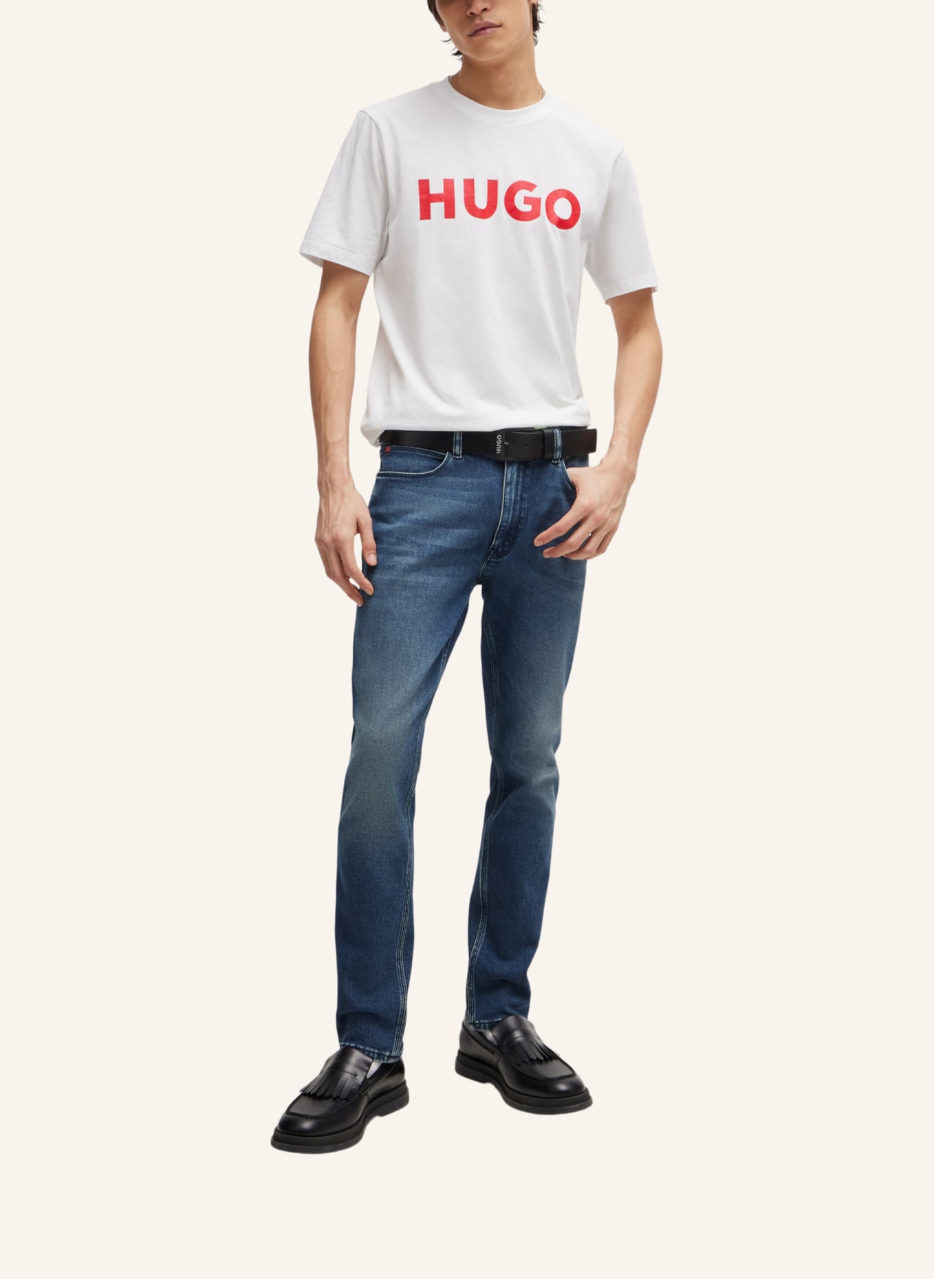 HUGO Jeans HUGO 734 Extra-Slim Fit, Farbe: BLAU (Bild 6)