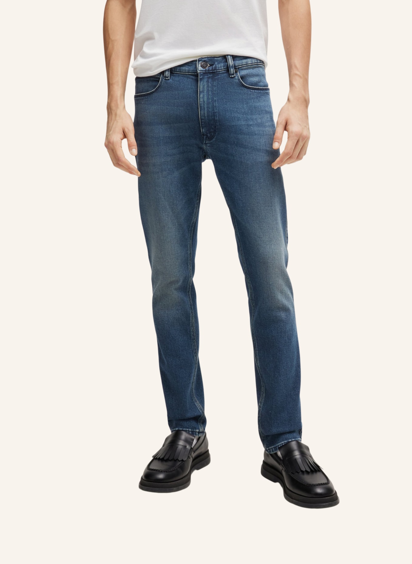 HUGO Jeans HUGO 734 Extra-Slim Fit, Farbe: BLAU (Bild 5)