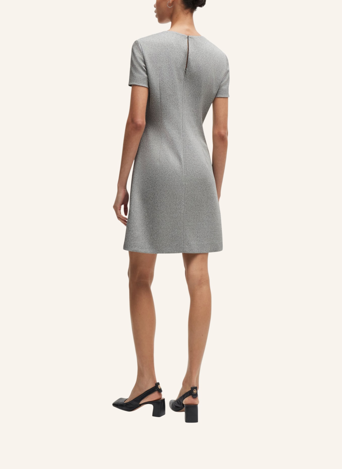 BOSS Business Kleid DONALARA Slim Fit, Farbe: WEISS (Bild 2)