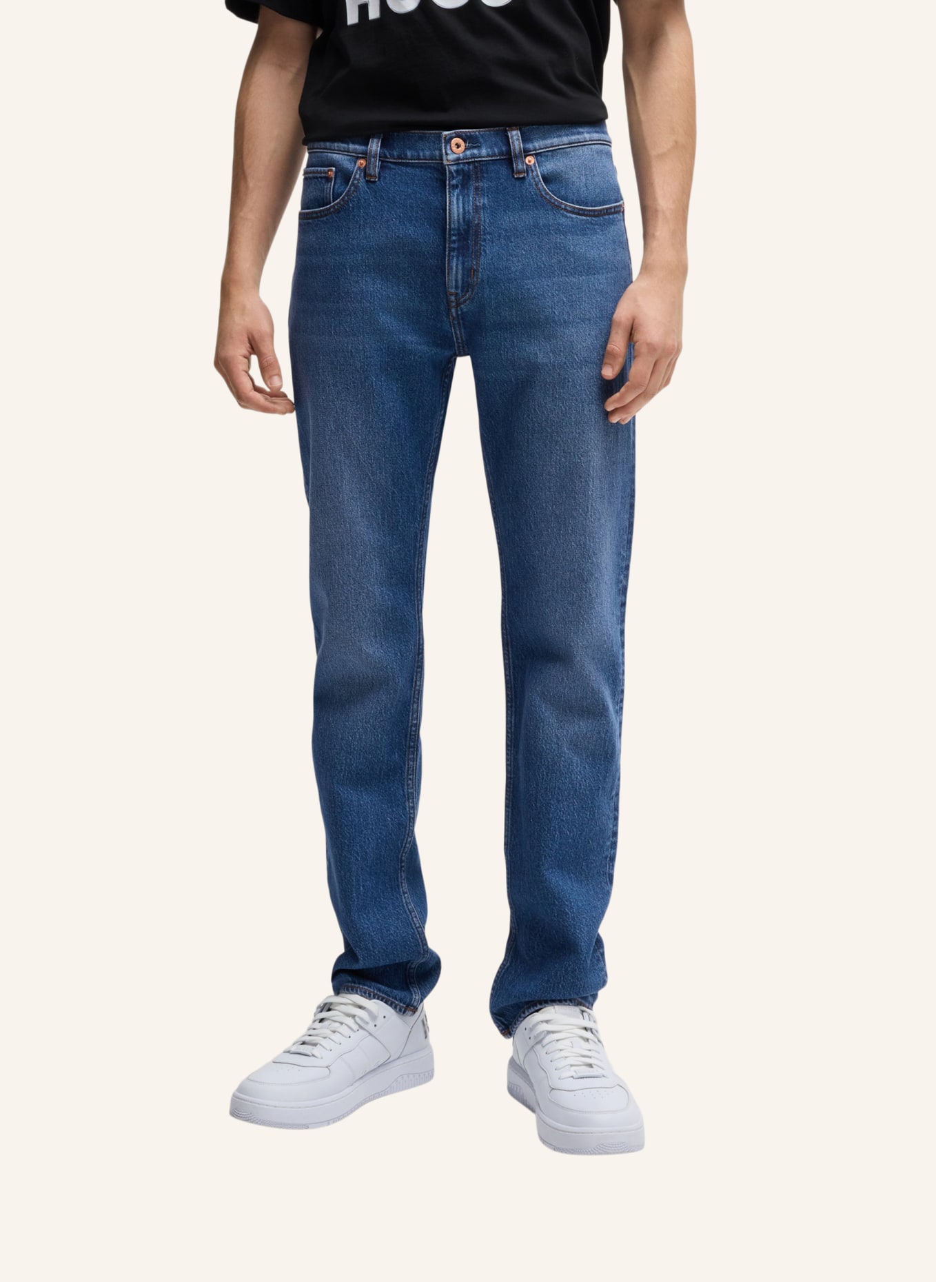 HUGO Jeans ASH Slim Fit, Farbe: DUNKELBLAU (Bild 5)