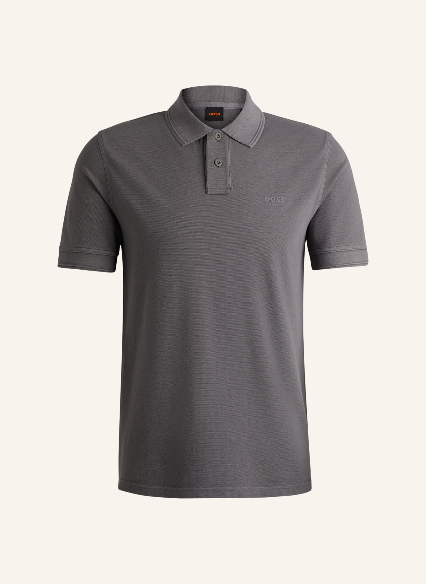 BOSS Poloshirt PRIME Regular Fit, Farbe: DUNKELGRAU (Bild 1)