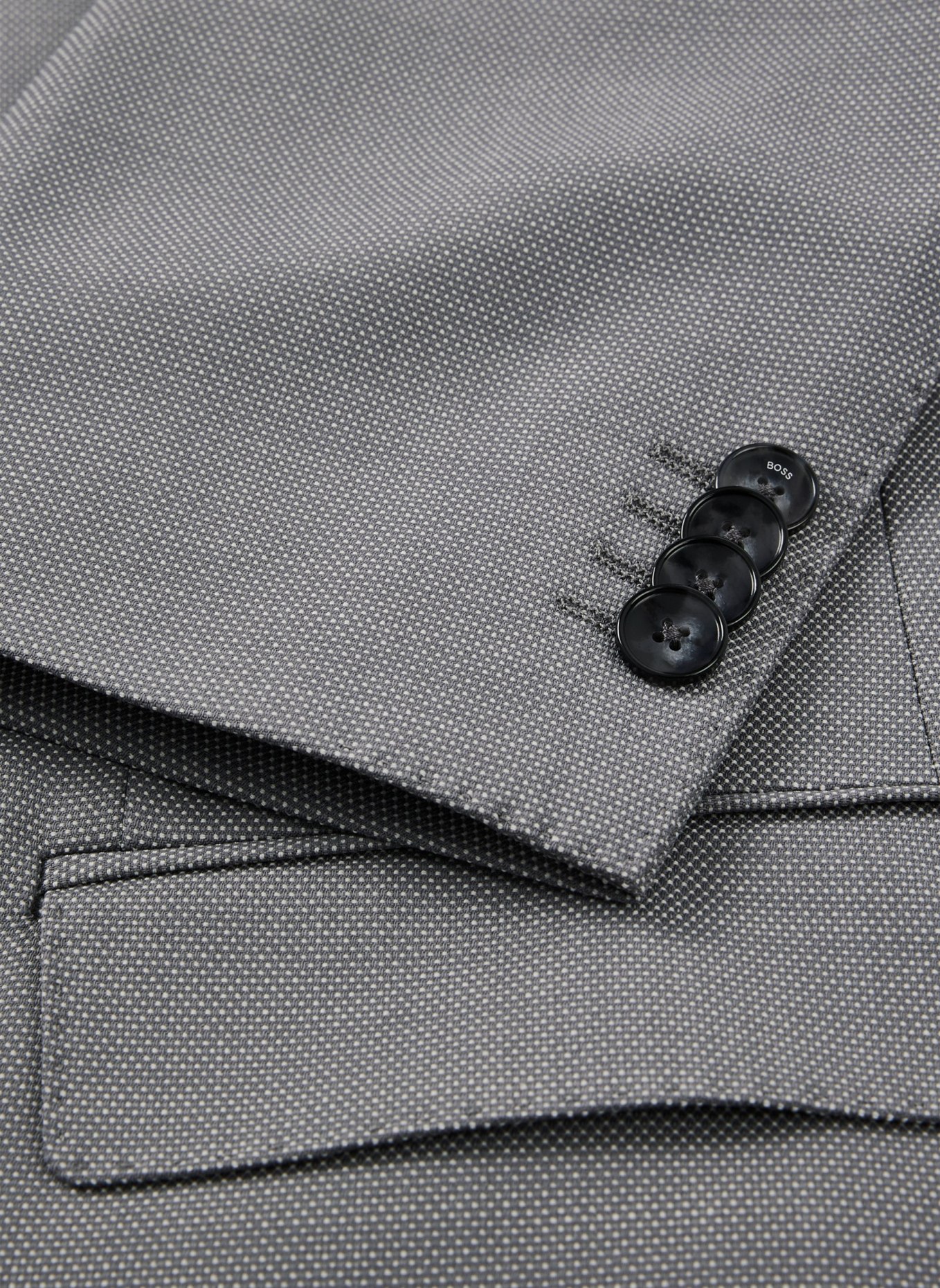 BOSS Business Anzug H-JECKSON-2PCS-224 Regular Fit, Farbe: SILBER (Bild 2)