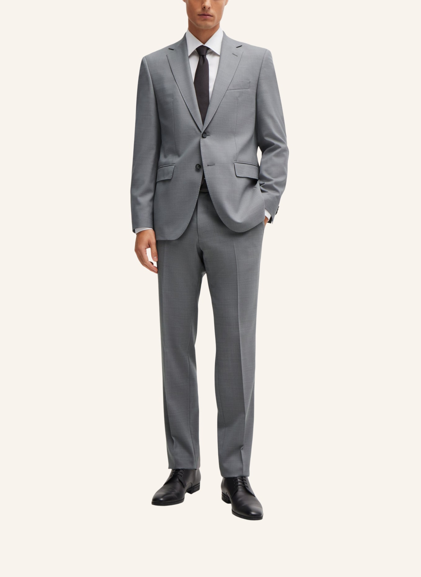 BOSS Business Anzug H-JECKSON-2PCS-224 Regular Fit, Farbe: SILBER (Bild 9)