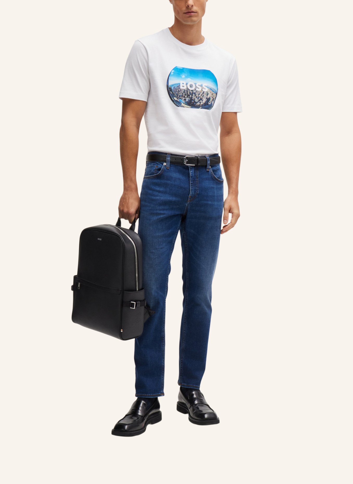 BOSS Jeans H-DELAWARE Slim Fit, Farbe: BLAU (Bild 6)