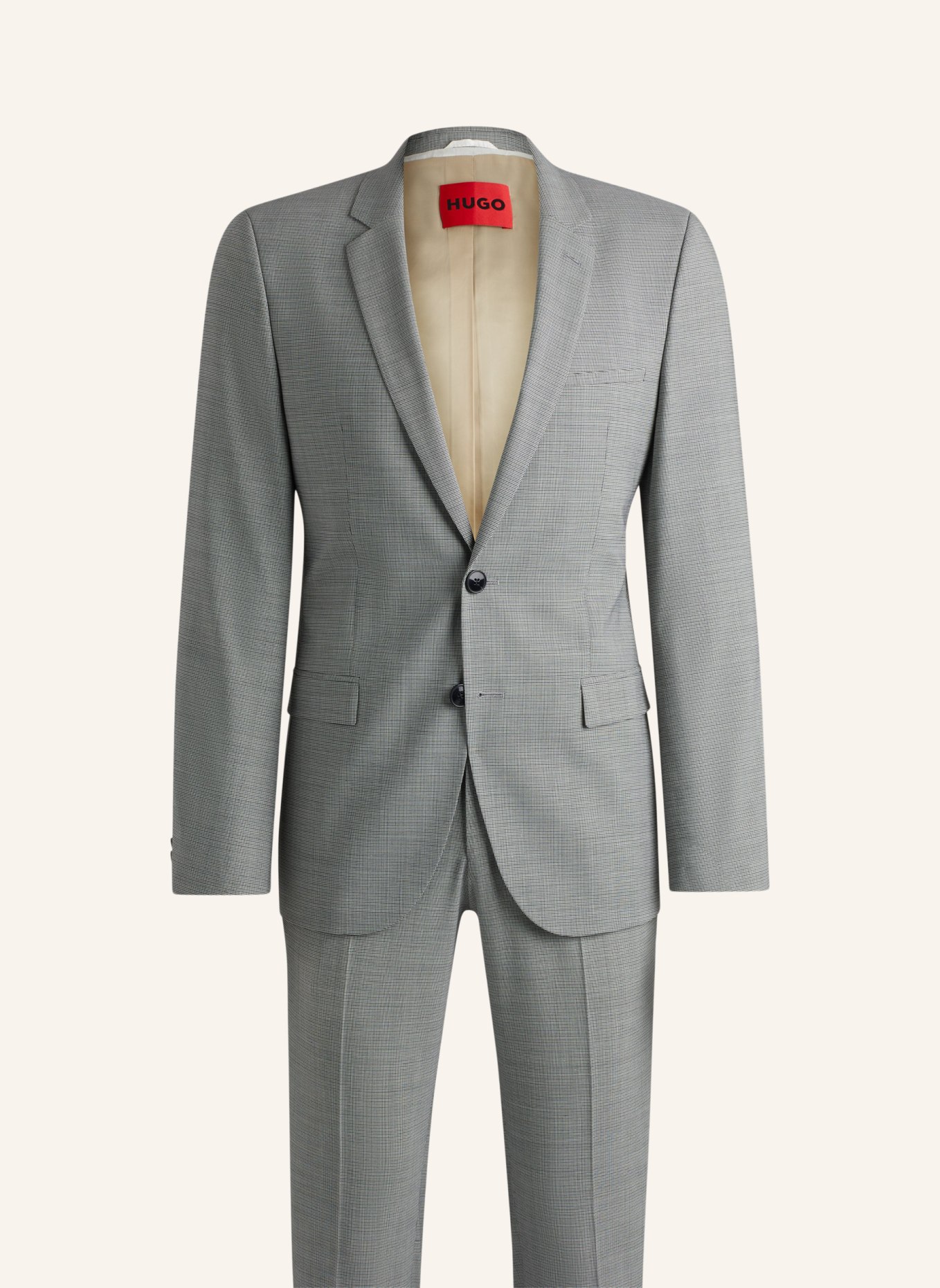 HUGO Business Anzug ARTI/HESTEN232X Extra-Slim Fit, Farbe: HELLGRAU (Bild 1)