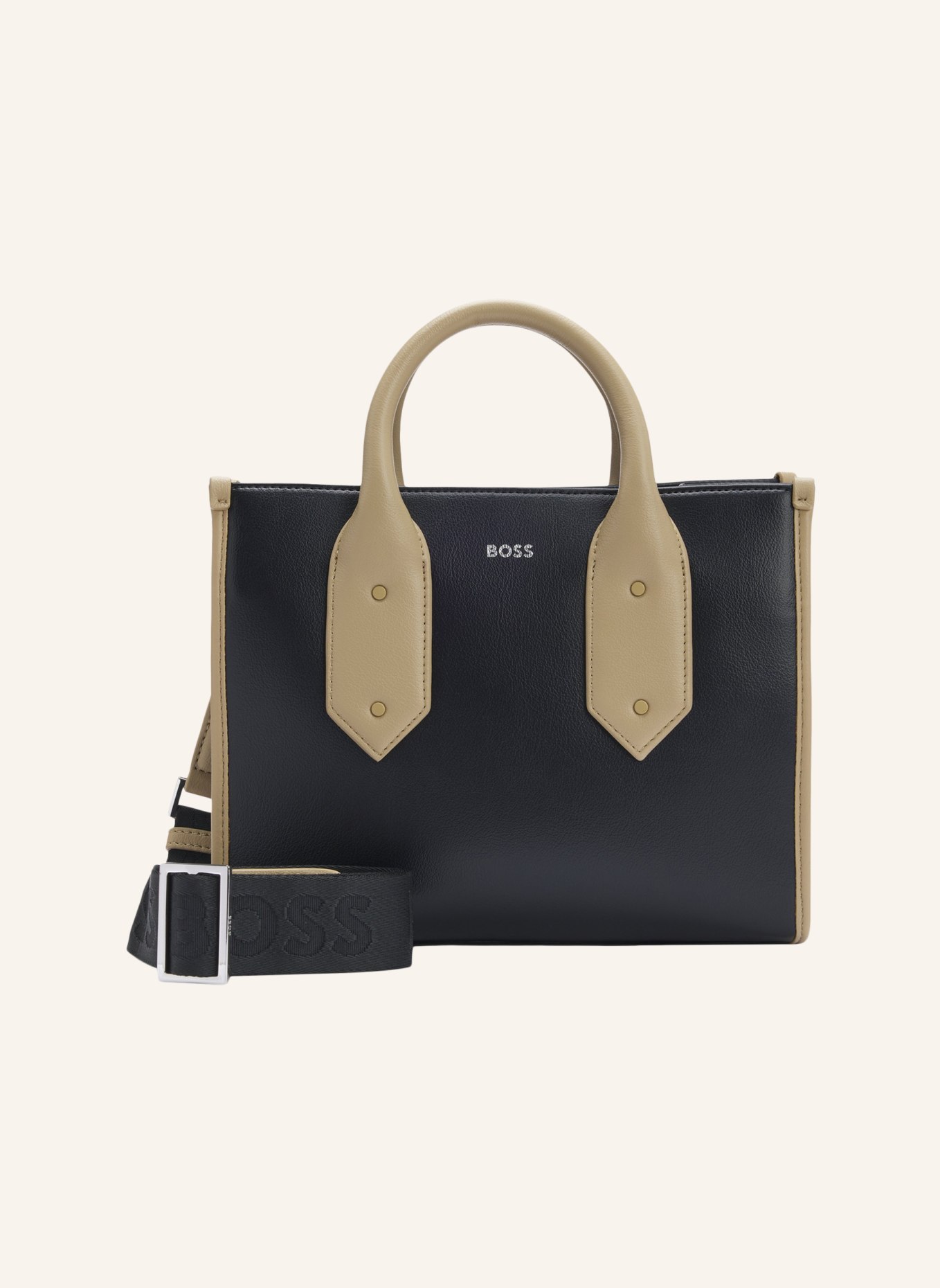 BOSS Tragetasche SANDY SM TOTE, Farbe: SCHWARZ (Bild 1)