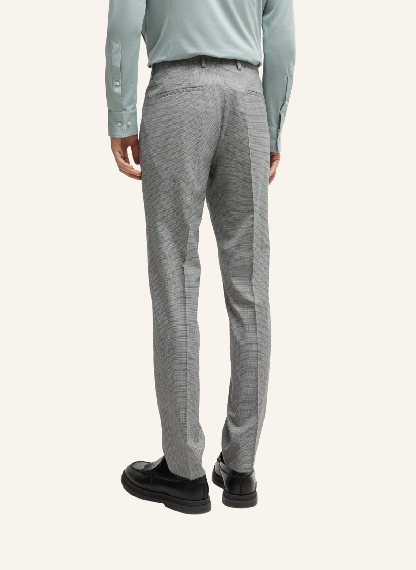 HUGO Business Anzug ARTI/HESTEN232X Extra-Slim Fit, Farbe: HELLGRAU (Bild 7)