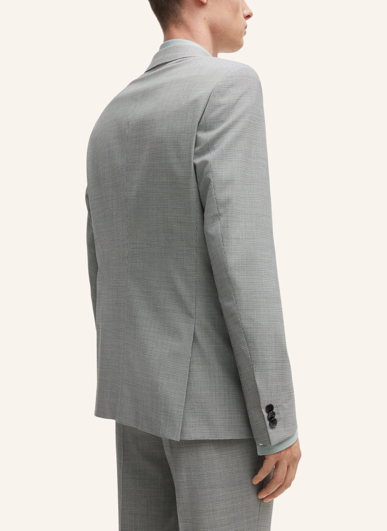 HUGO Business Anzug ARTI/HESTEN232X Extra-Slim Fit, Farbe: HELLGRAU (Bild 3)