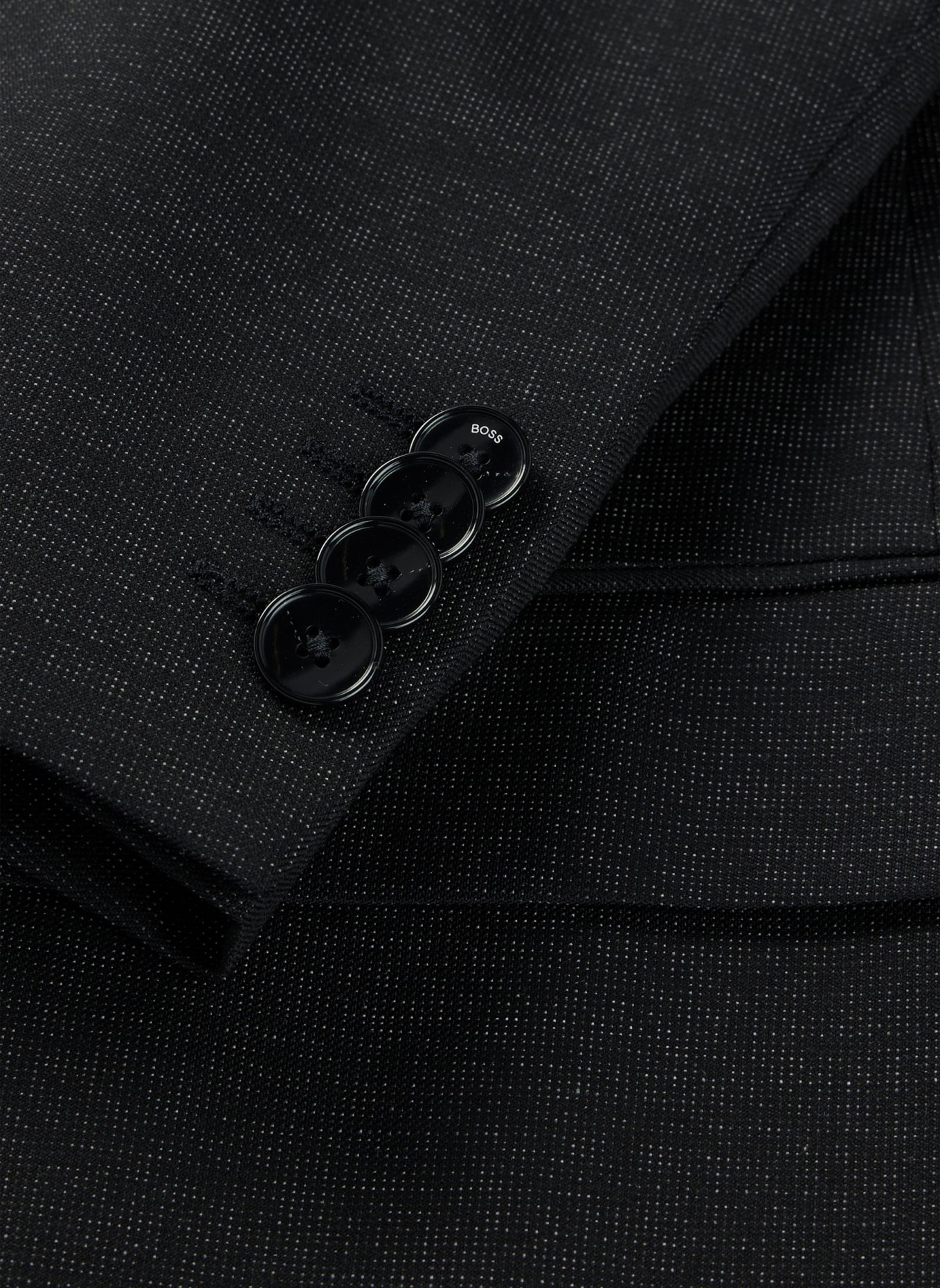 BOSS Business Anzug H-HOUSTON-2PCS-243 Slim Fit, Farbe: SCHWARZ (Bild 2)