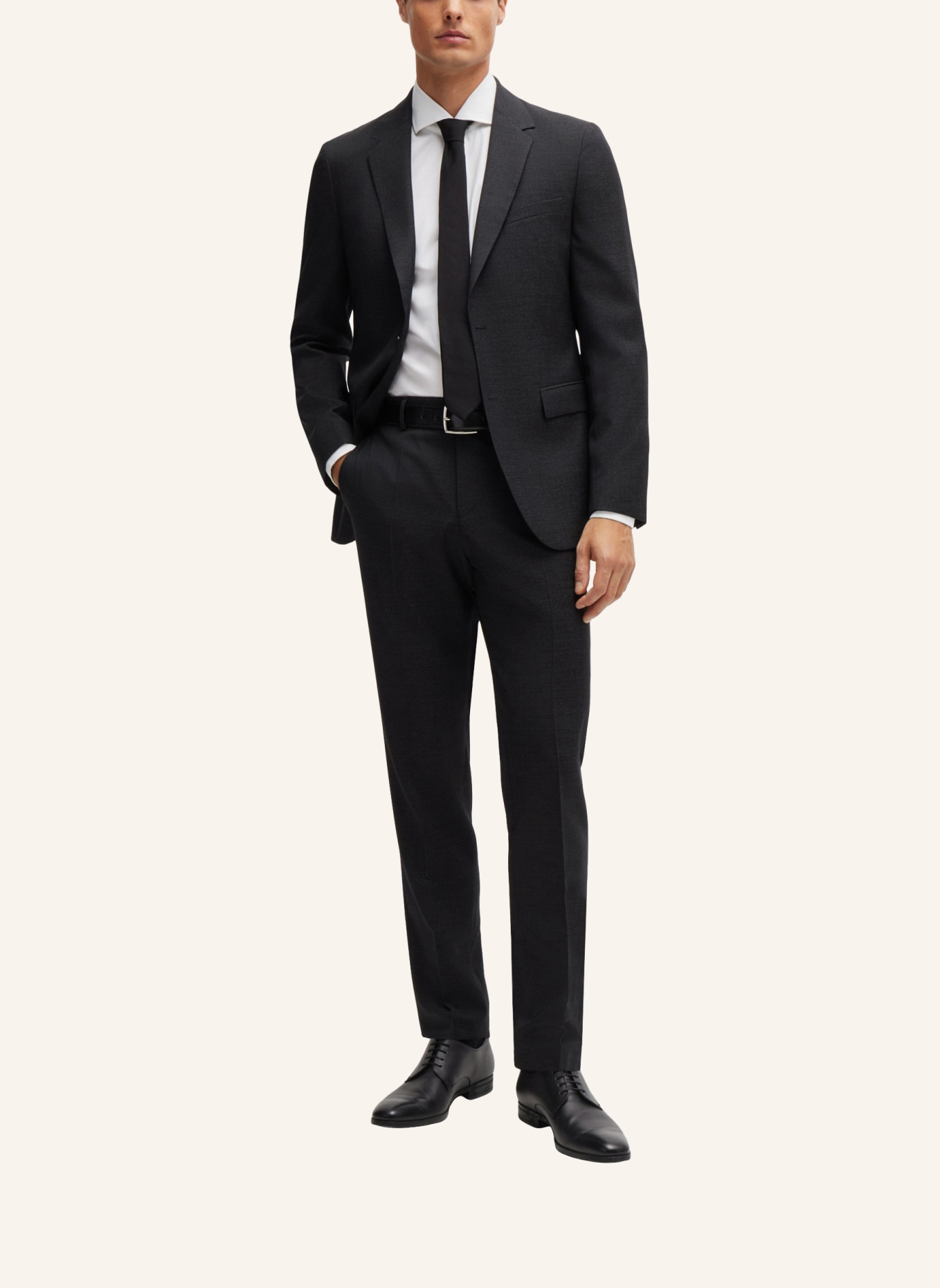 BOSS Business Anzug H-HOUSTON-2PCS-243 Slim Fit, Farbe: SCHWARZ (Bild 9)