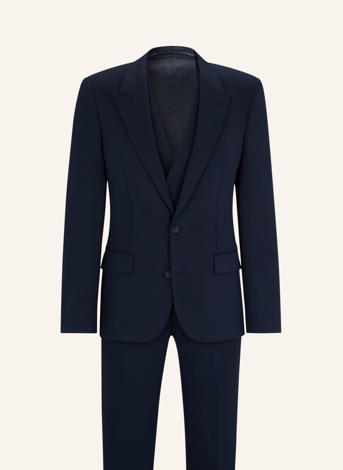 HUGO Business Anzug HENRY/GETLIN243V1J Slim Fit, Farbe: DUNKELBLAU (Bild 1)