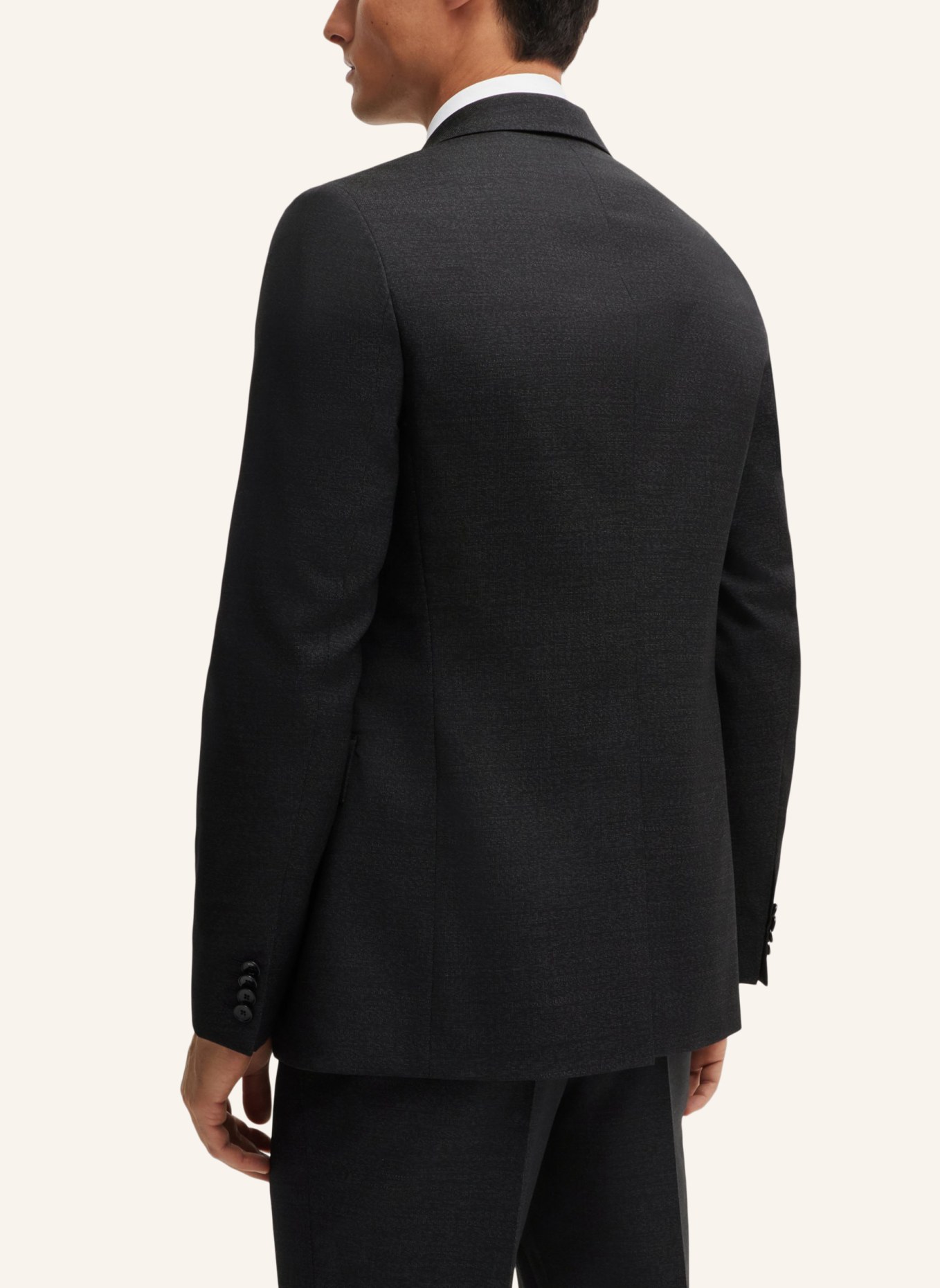 BOSS Business Anzug H-HOUSTON-2PCS-243 Slim Fit, Farbe: SCHWARZ (Bild 3)