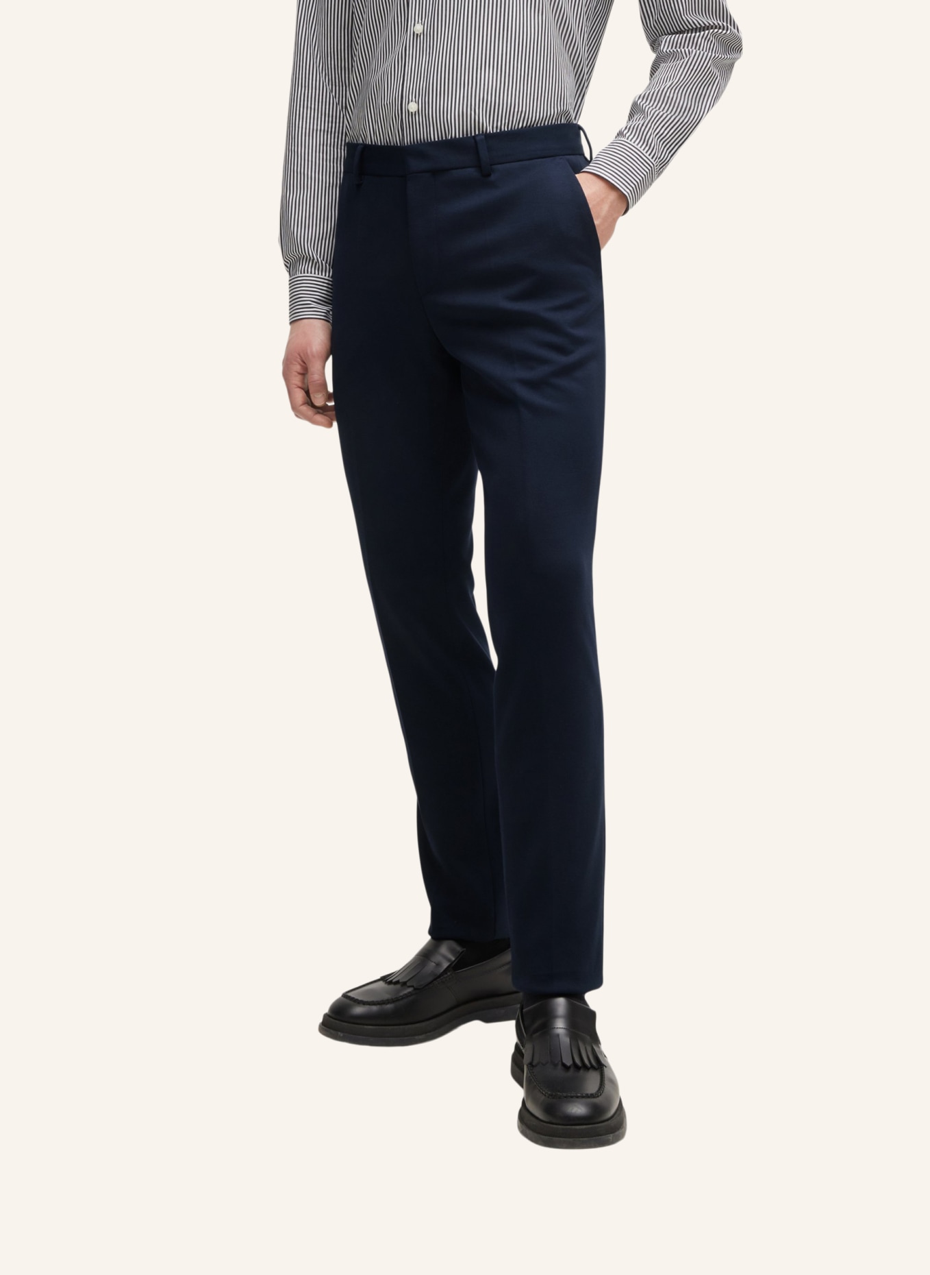 HUGO Business Anzug HENRY/GETLIN243V1J Slim Fit, Farbe: DUNKELBLAU (Bild 6)