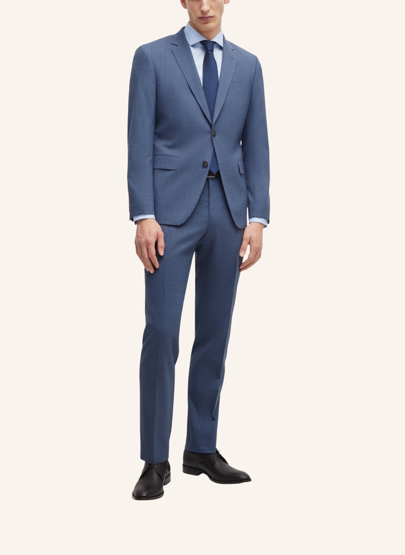 BOSS Business Anzug H-HUGE-2PCS-224 Slim Fit, Farbe: DUNKELBLAU (Bild 9)