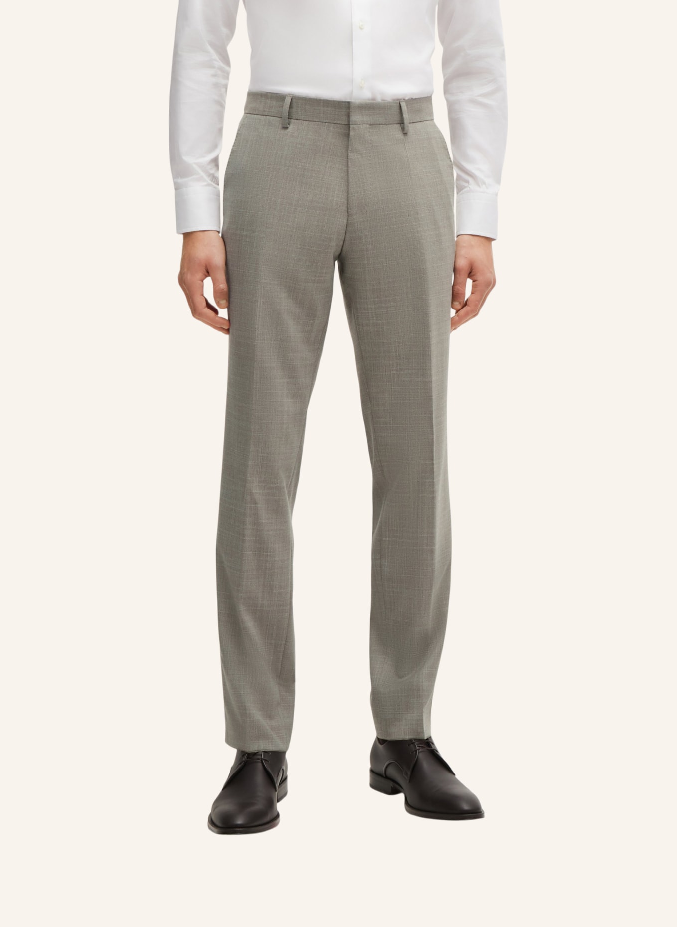 BOSS Business Anzug H-HUGE-2PCS-224 Slim Fit, Farbe: BEIGE (Bild 6)