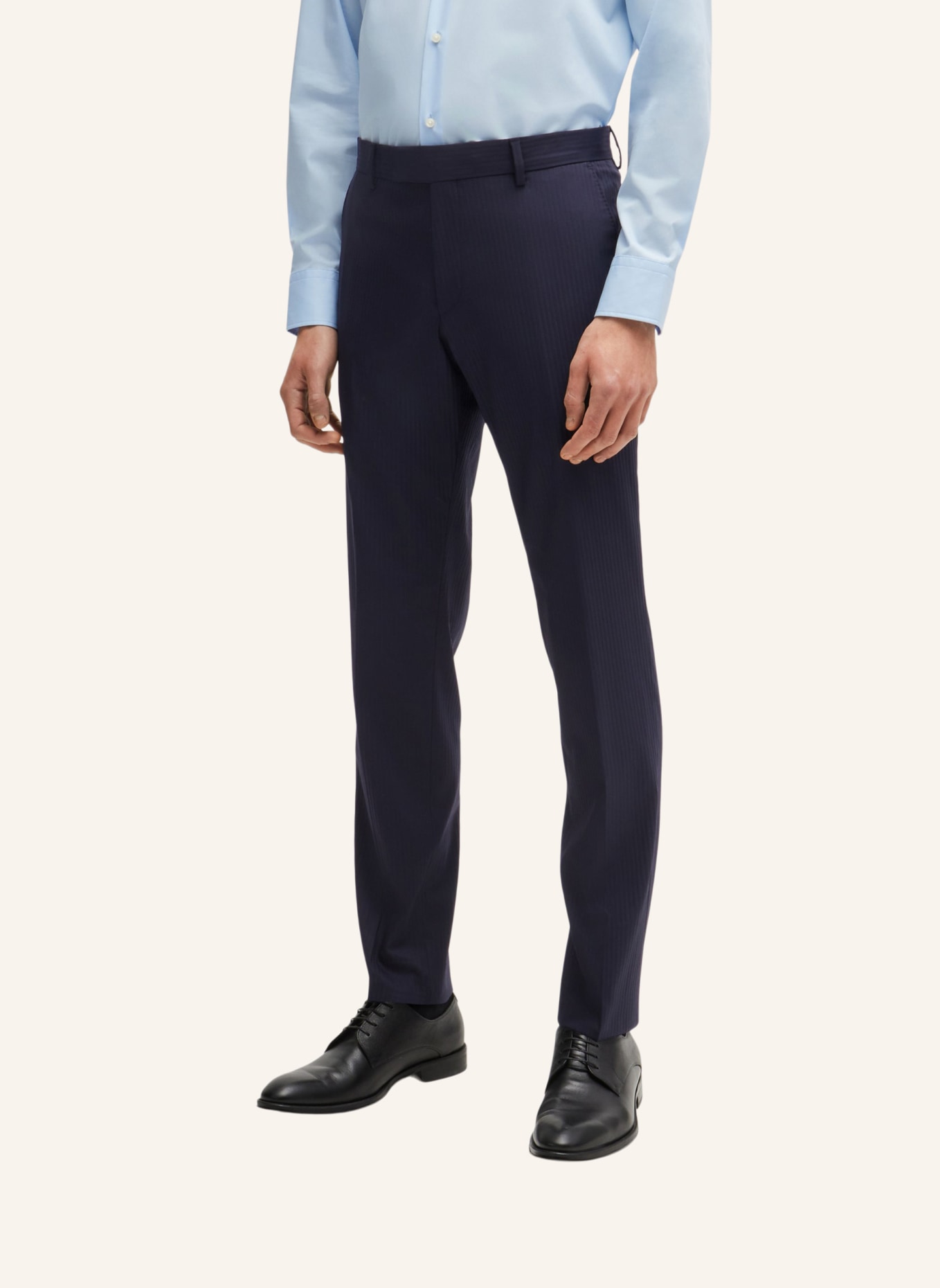 BOSS Business Anzug H-HUGE-2PCS-PEAK-242 Slim Fit, Farbe: DUNKELBLAU (Bild 6)