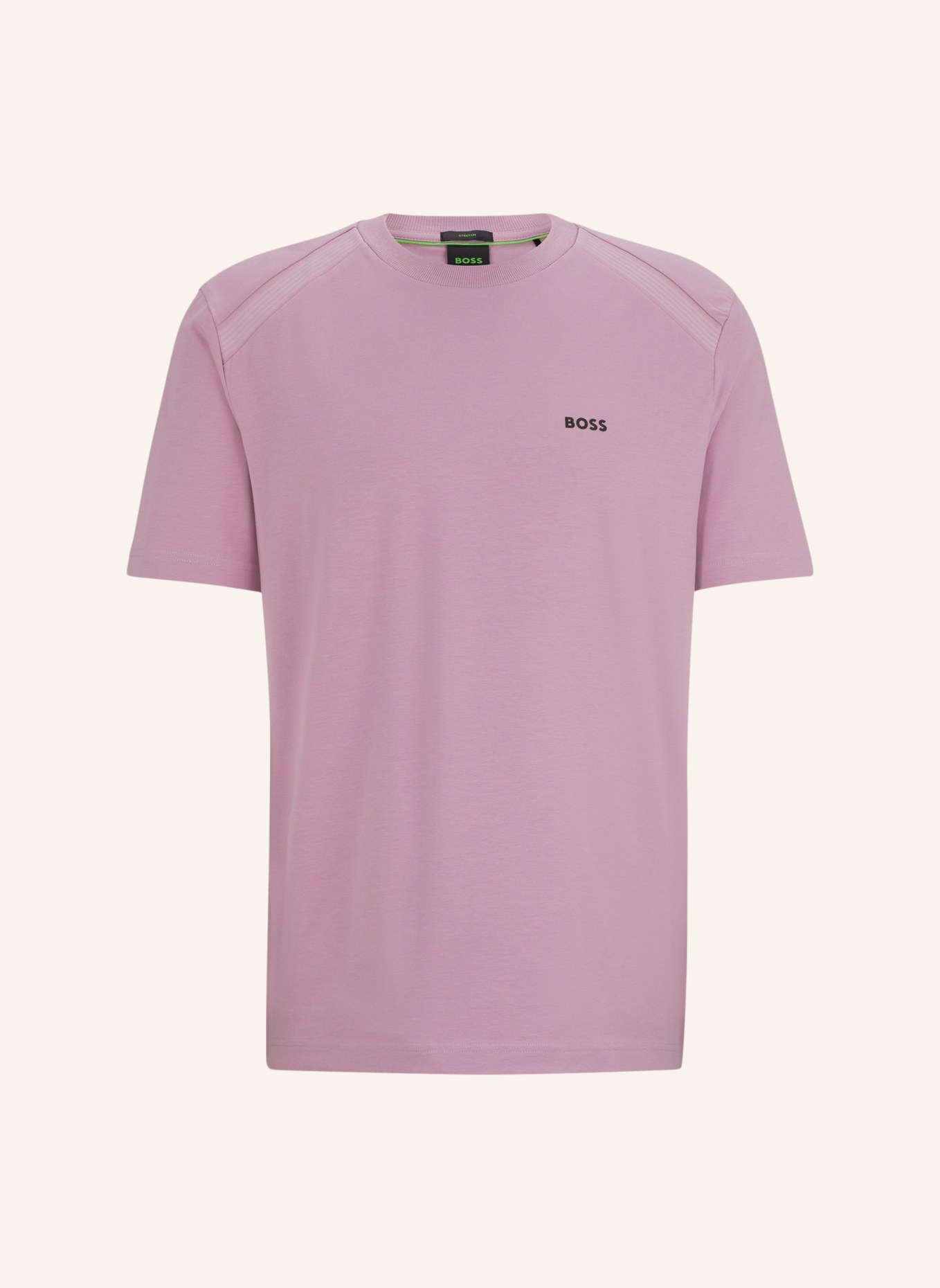 BOSS T-Shirt TEE TAPE Regular Fit, Farbe: LILA (Bild 1)