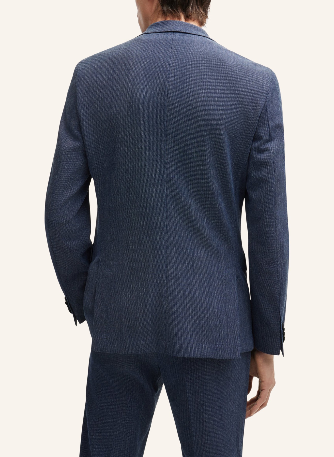 BOSS Business Anzug P-HUGE-2PCS-242 Slim Fit, Farbe: DUNKELBLAU (Bild 3)