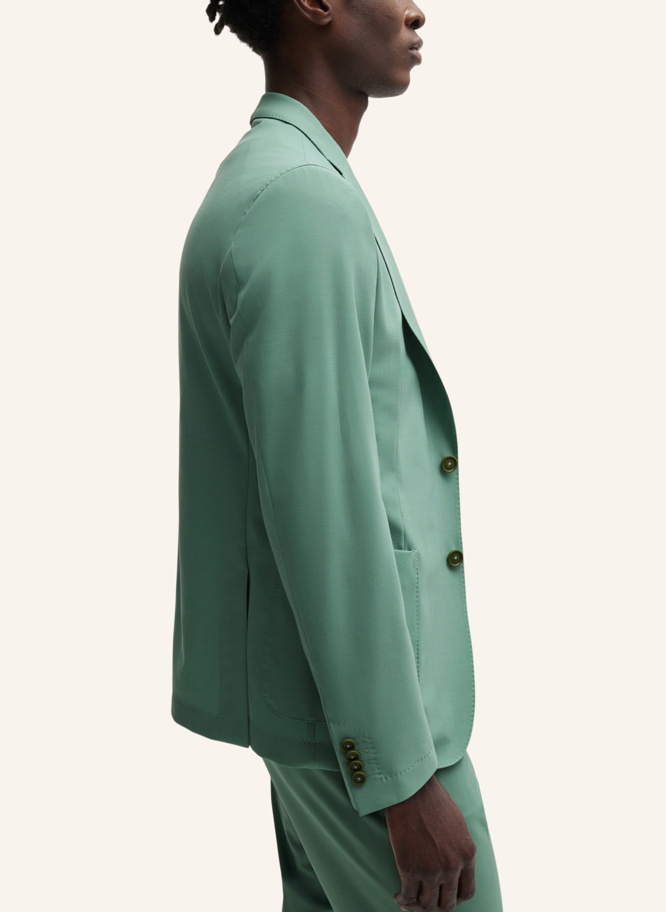 BOSS Blazer P-HANRY-MDL-WG-243 Slim Fit, Farbe: GRÜN (Bild 4)