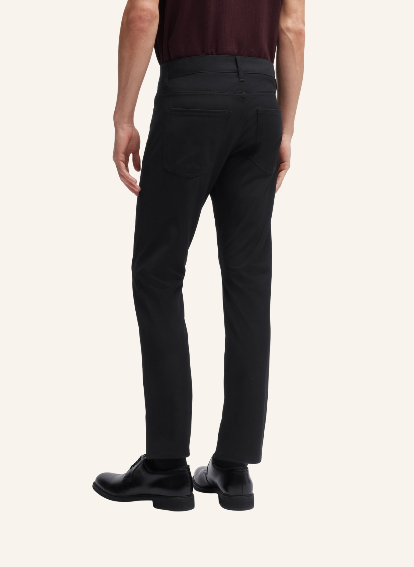 BOSS Casual Hose P-DELAWARE3-1-20 Slim Fit, Farbe: SCHWARZ (Bild 3)