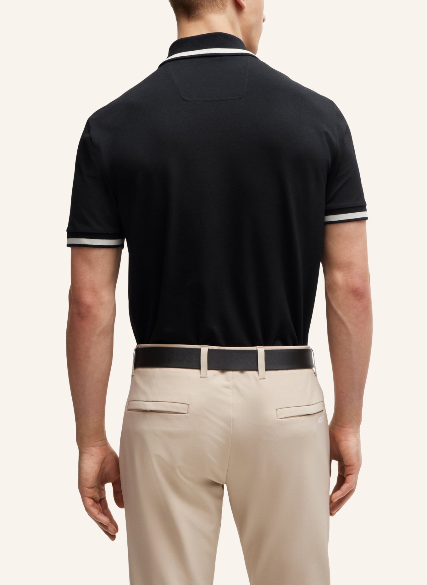 BOSS Poloshirt PADDY 1 Regular Fit, Farbe: SCHWARZ (Bild 2)