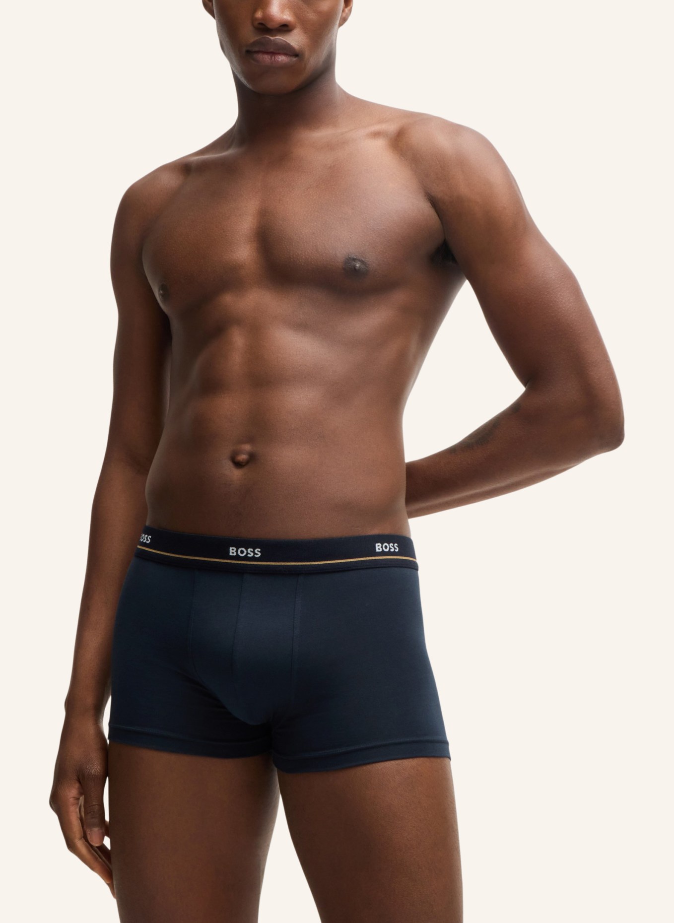 BOSS Boxershort TRUNK 5P ESSENTIAL, Farbe: WEISS (Bild 3)