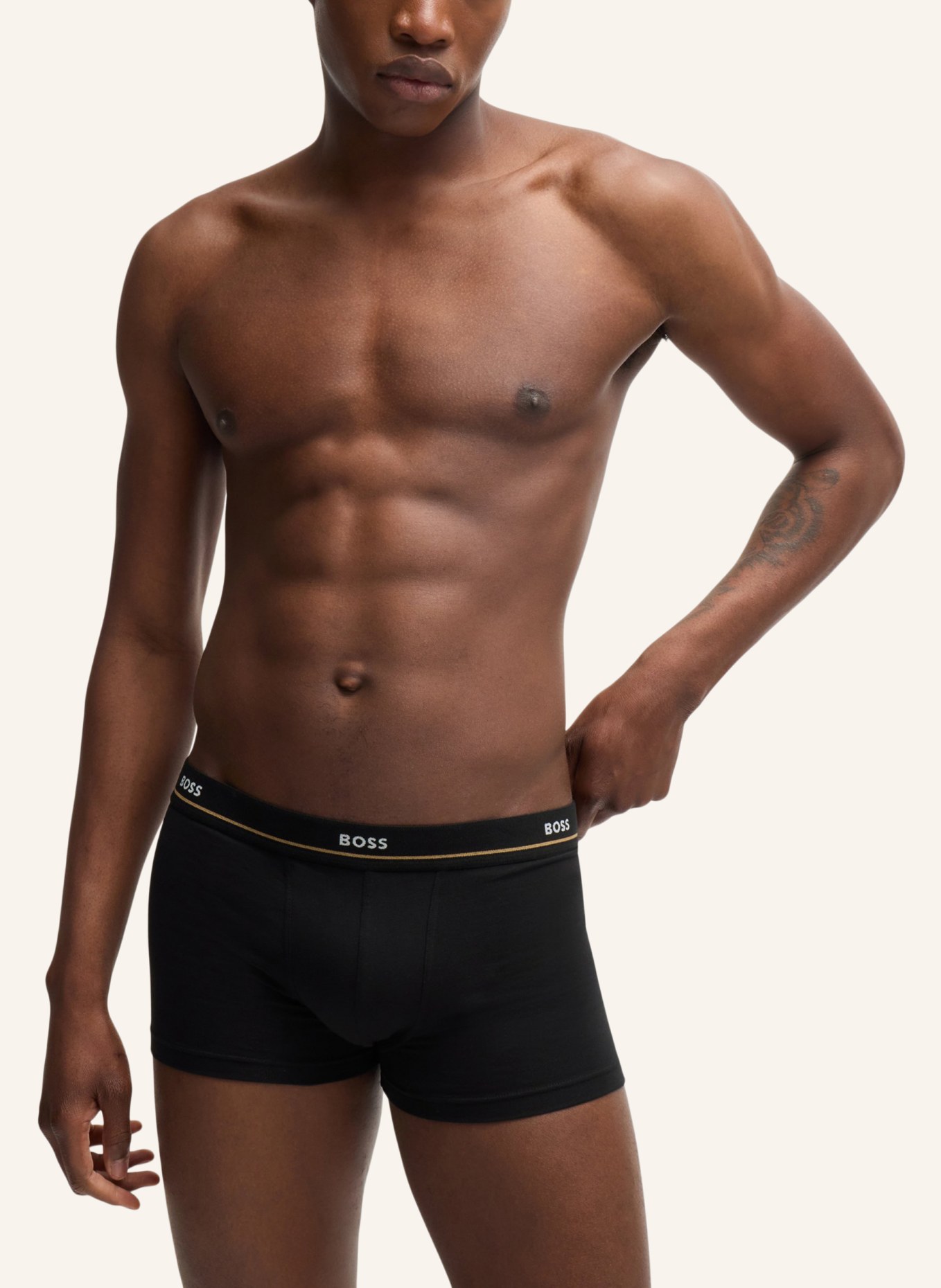 BOSS Boxershort TRUNK 5P ESSENTIAL, Farbe: SCHWARZ (Bild 5)