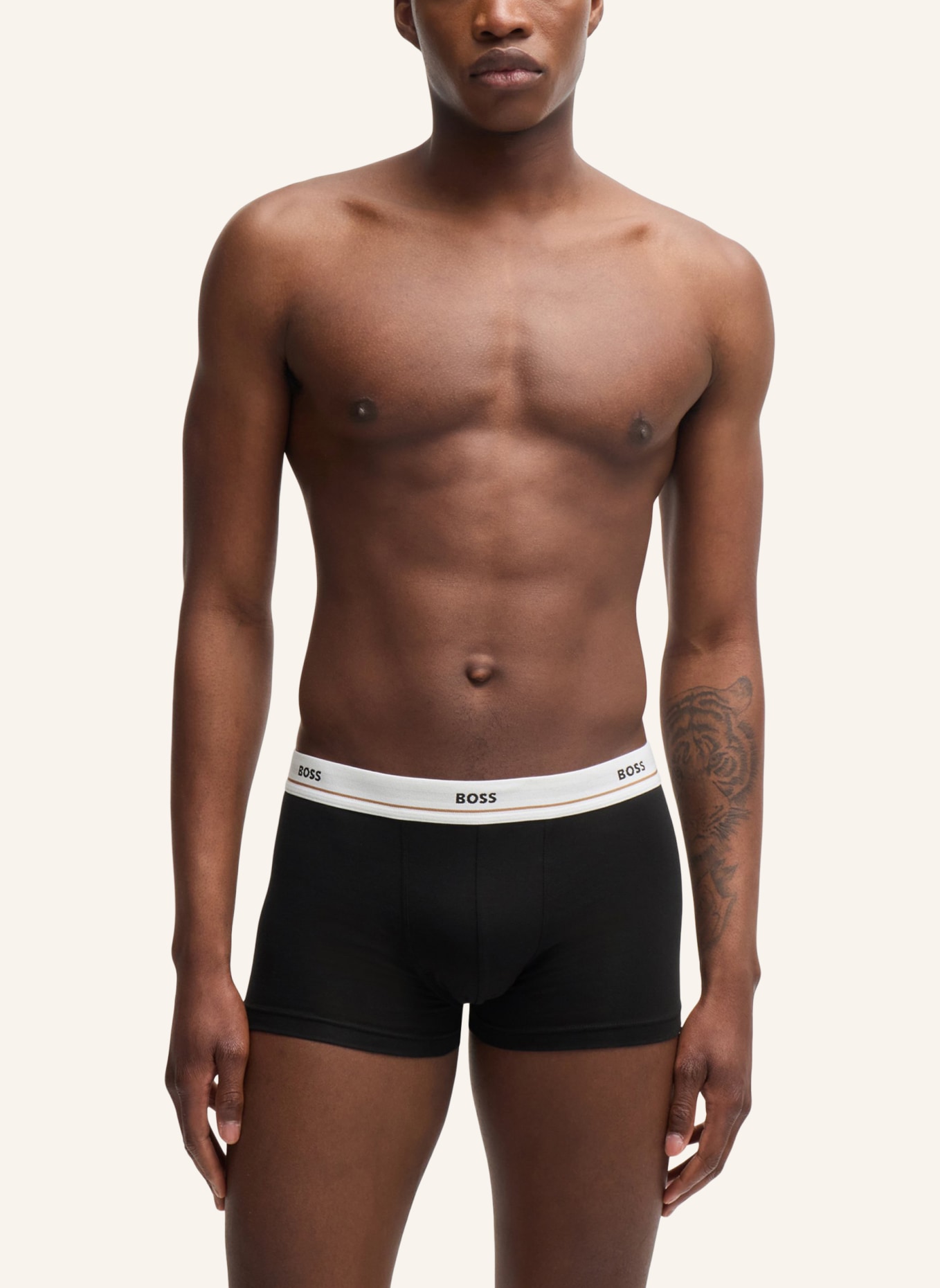 BOSS Boxershort TRUNK 5P ESSENTIAL, Farbe: SCHWARZ (Bild 6)