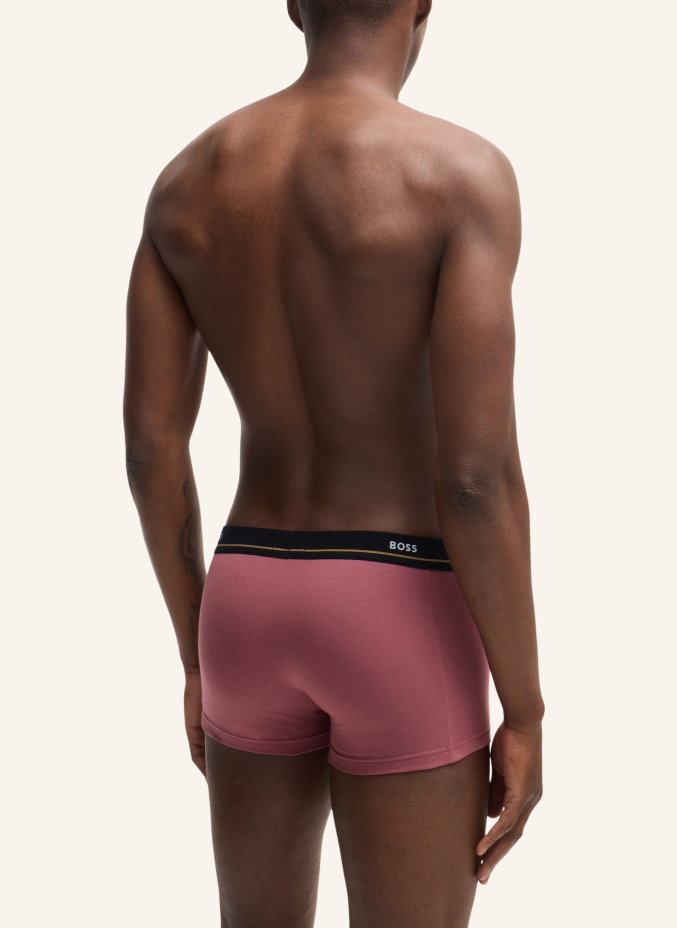 BOSS Boxershort TRUNK 5P ESSENTIAL, Farbe: WEISS (Bild 2)