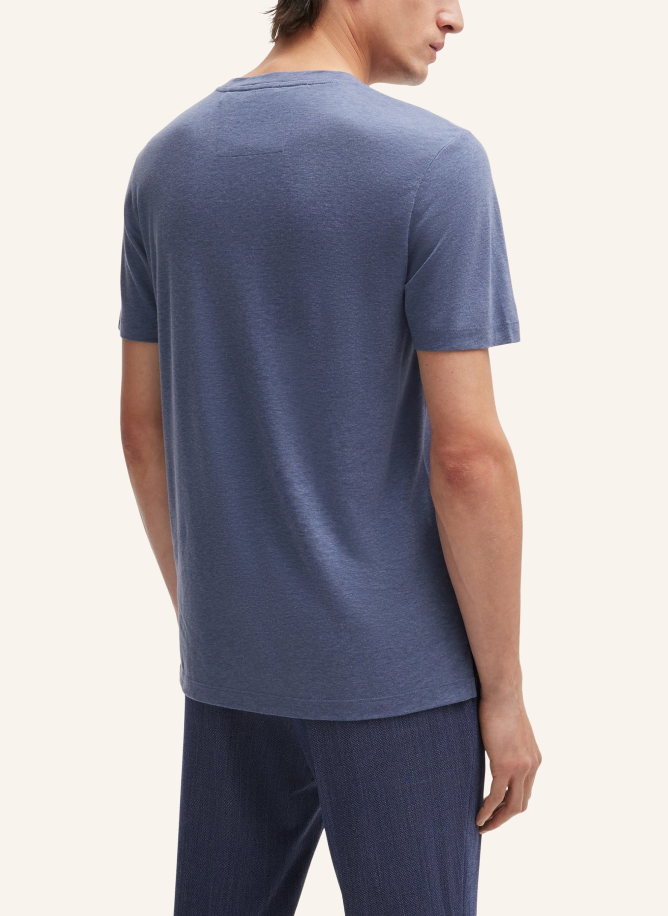 BOSS T-Shirt P-TESSLER 62 Slim Fit, Farbe: DUNKELBLAU (Bild 2)