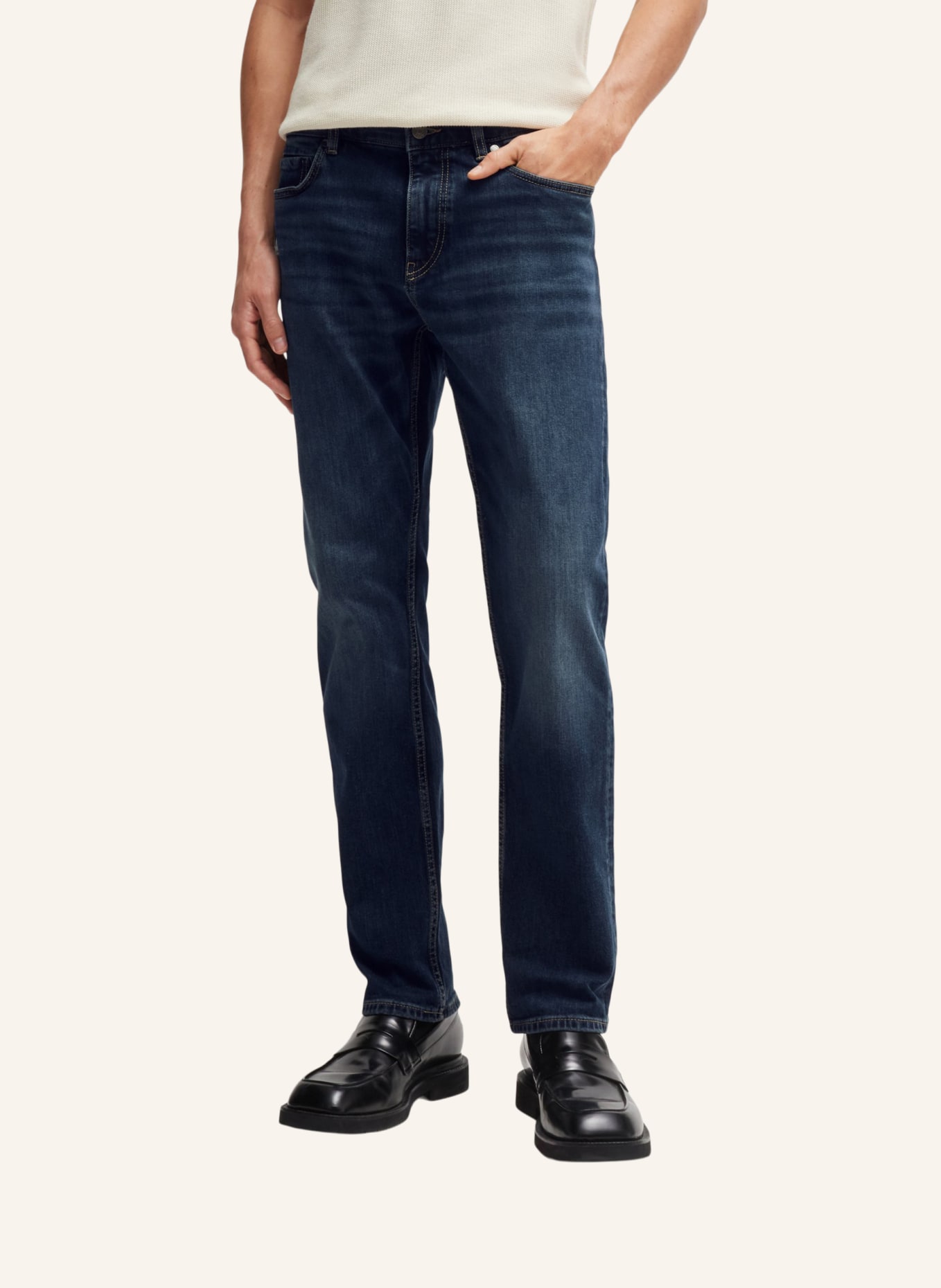 BOSS Jeans H-DELAWARE Slim Fit, Farbe: DUNKELBLAU (Bild 5)
