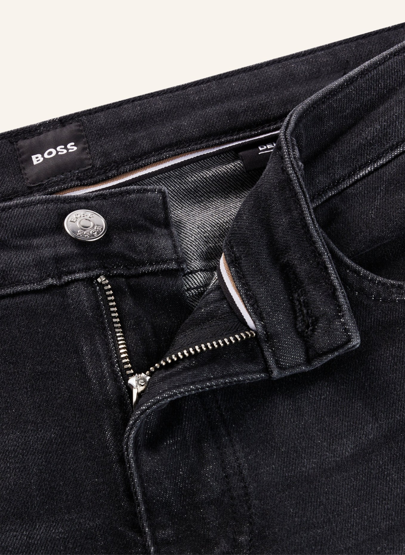 BOSS Jeans H-DELAWARE Slim Fit, Farbe: DUNKELGRAU (Bild 2)