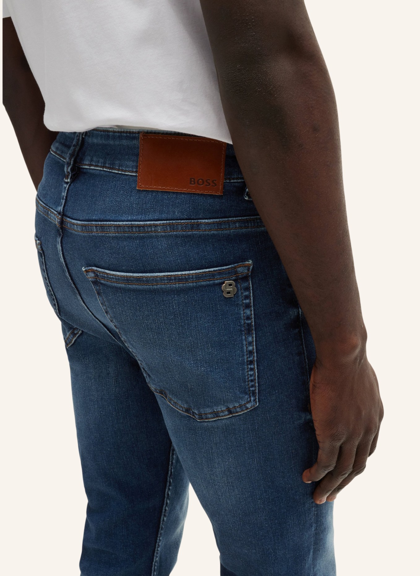BOSS Jeans DELAWARE BO Slim Fit, Farbe: DUNKELBLAU (Bild 4)