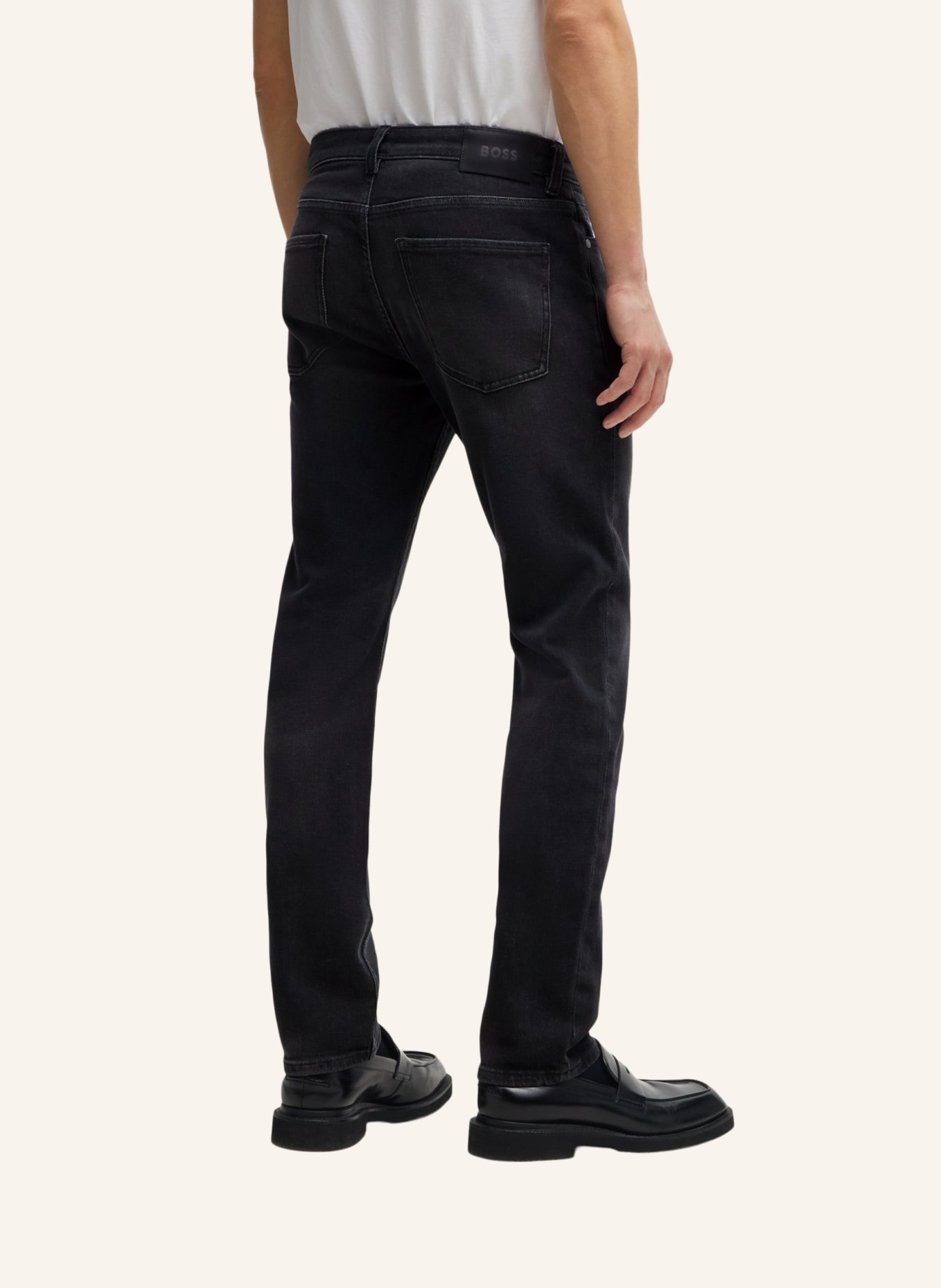 BOSS Jeans H-DELAWARE Slim Fit, Farbe: DUNKELGRAU (Bild 3)