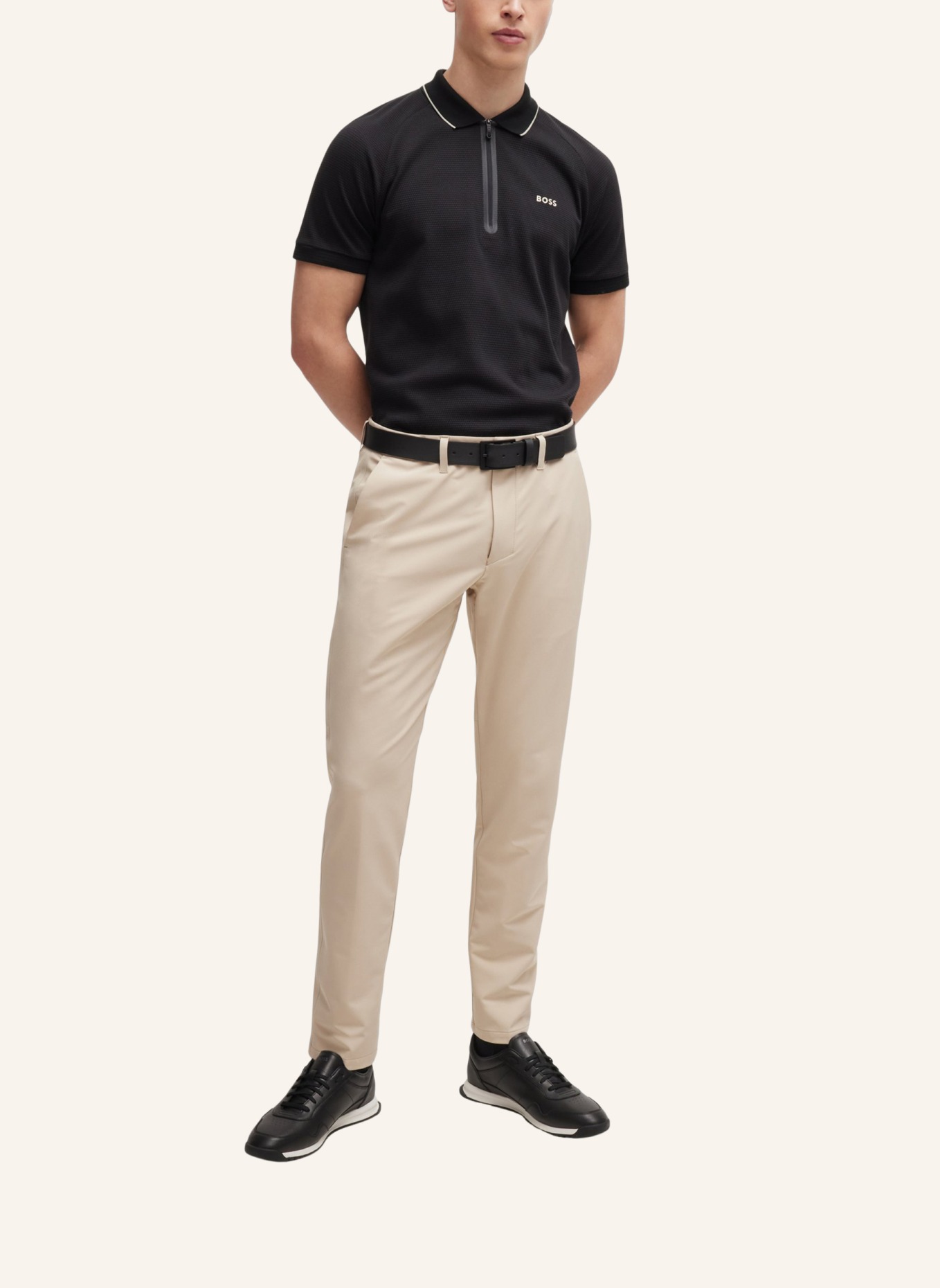 BOSS Poloshirt PHILIX Regular Fit, Farbe: SCHWARZ (Bild 5)