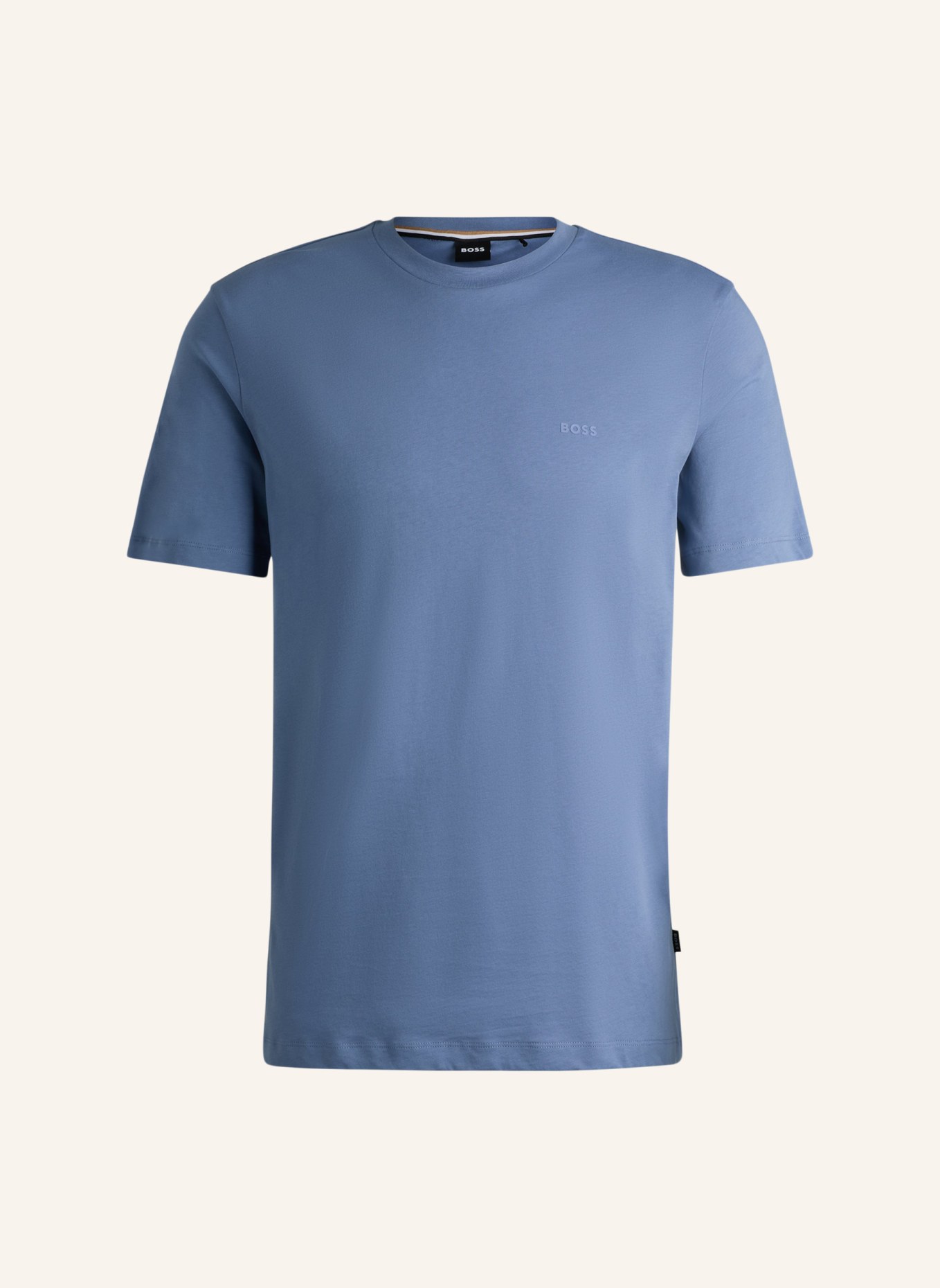 BOSS T-Shirt THOMPSON 01 Regular Fit, Farbe: BRAUN/ BLAU (Bild 1)