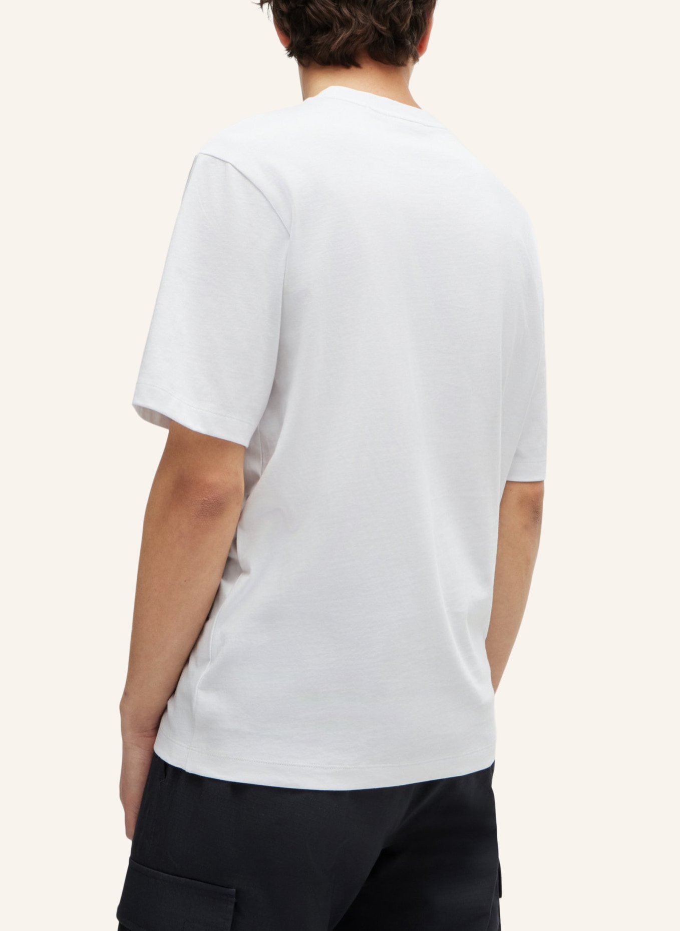 HUGO T-Shirt NILEY Regular Fit, Farbe: WEISS (Bild 2)
