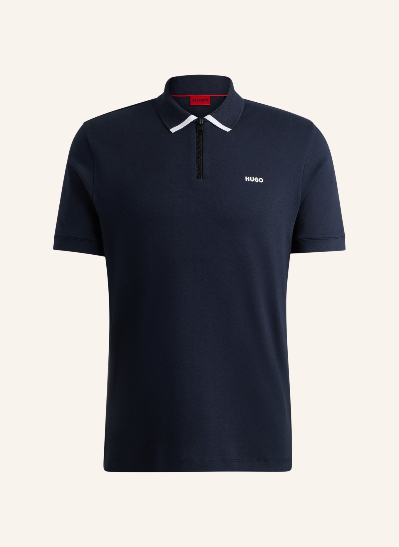 HUGO Poloshirt DALOMINO Regular Fit, Farbe: DUNKELBLAU (Bild 1)