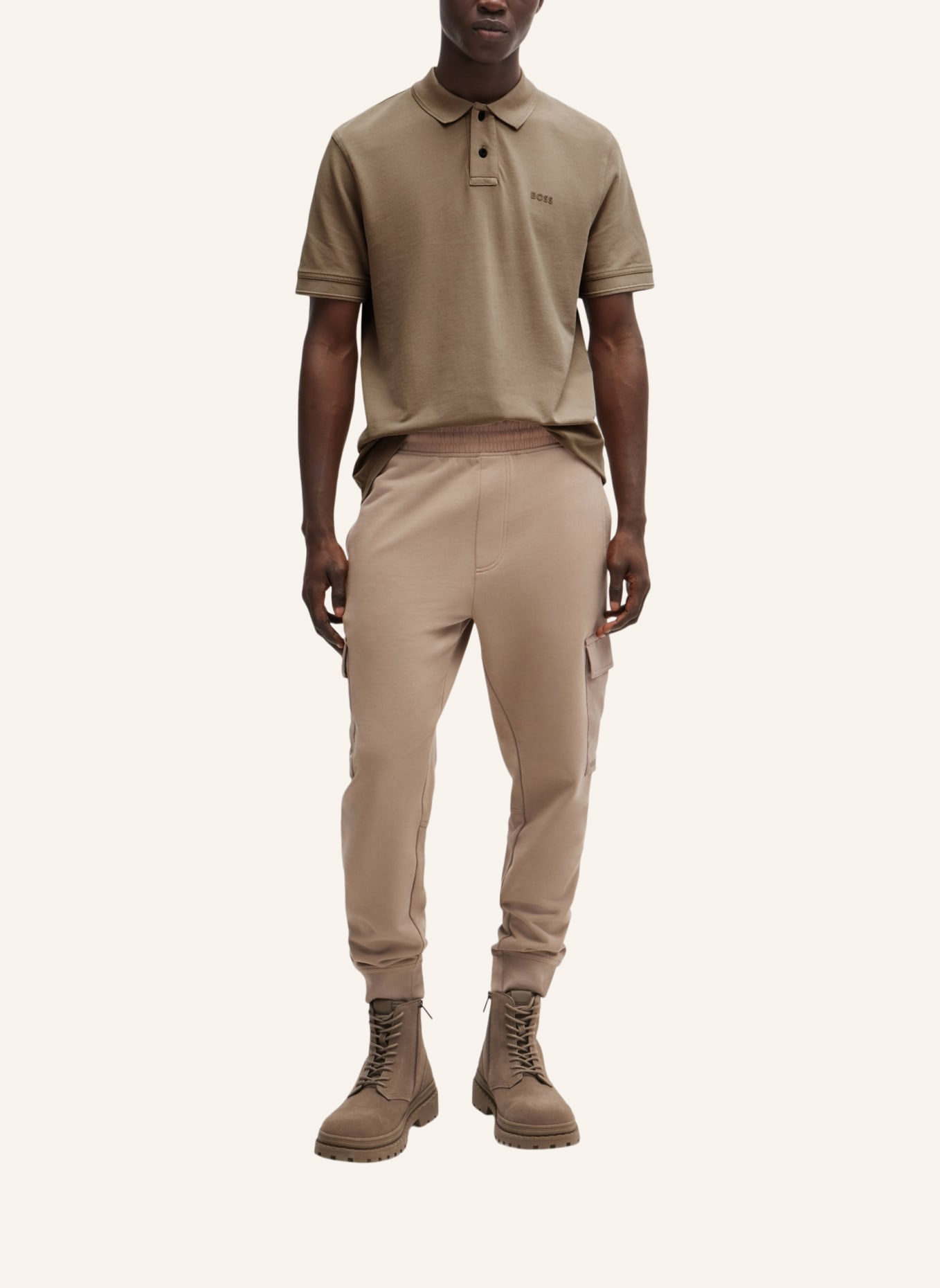 BOSS Poloshirt PRIME Regular Fit, Farbe: BRAUN (Bild 5)