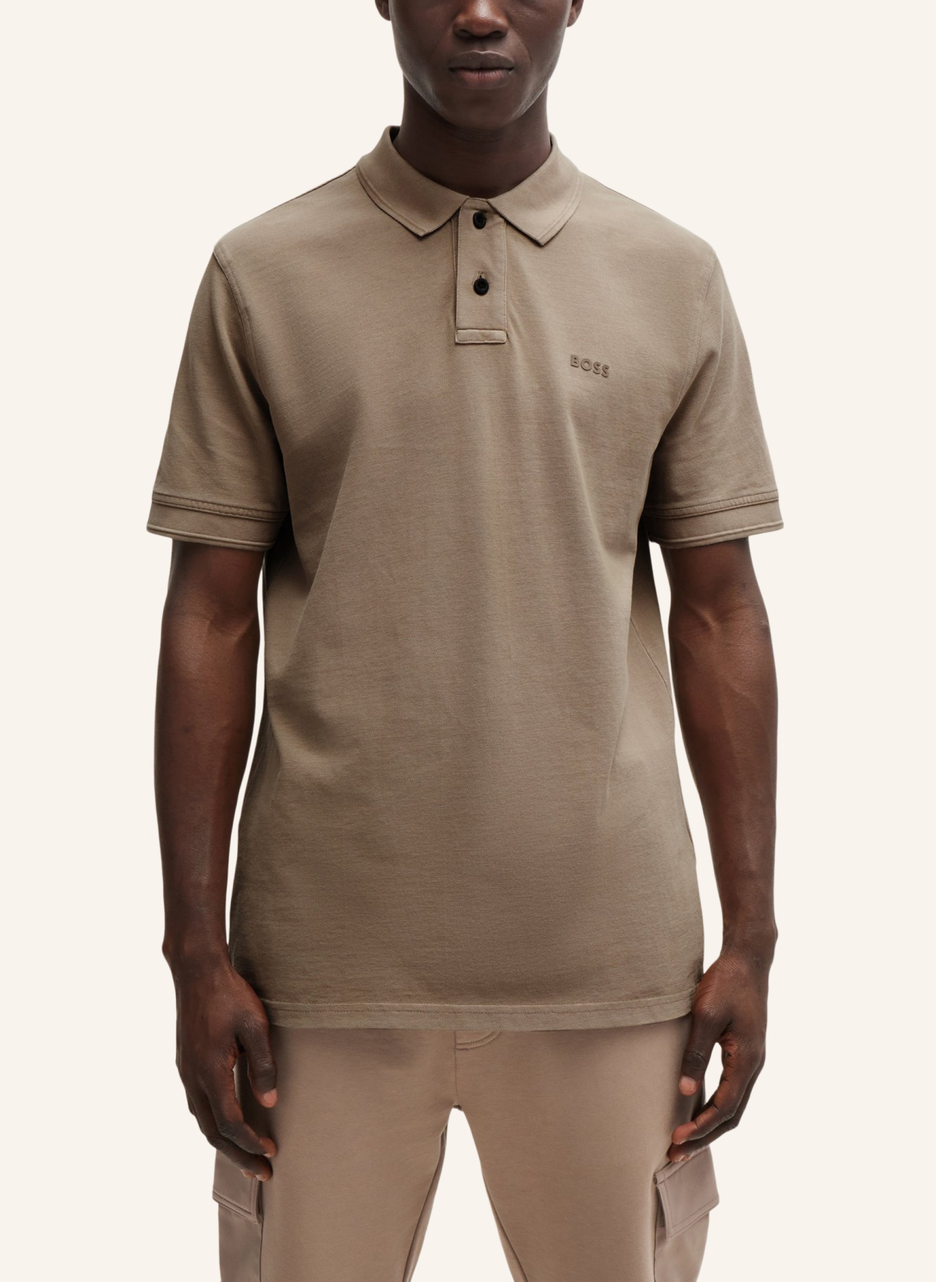 BOSS Poloshirt PRIME Regular Fit, Farbe: BRAUN (Bild 4)