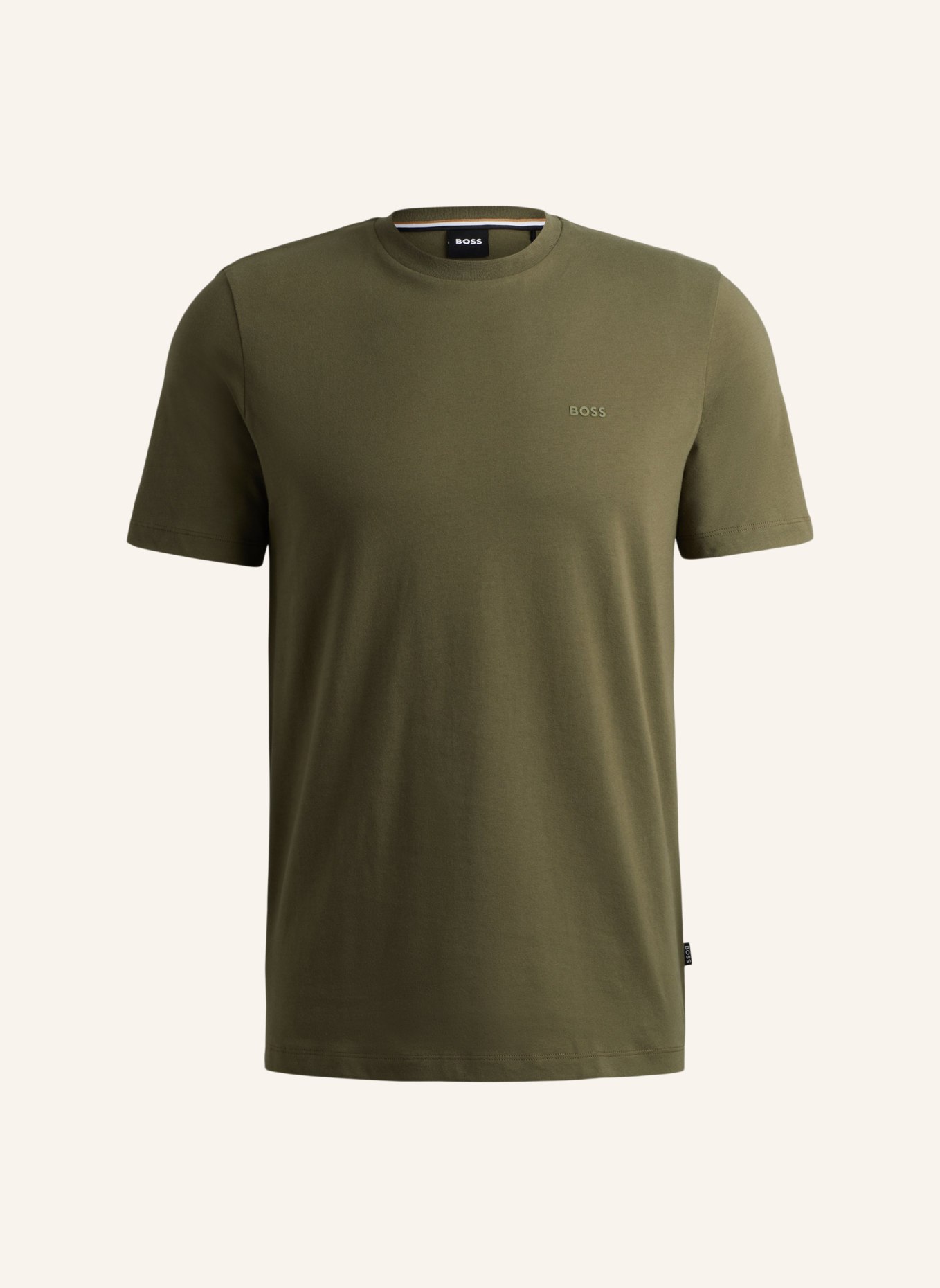 BOSS T-Shirt THOMPSON 01 Regular Fit, Farbe: GRÜN (Bild 1)