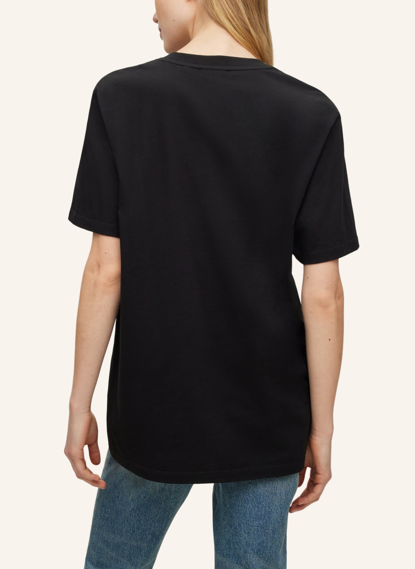 HUGO T-Shirt DETZINGTON241 Regular Fit, Farbe: SCHWARZ (Bild 2)