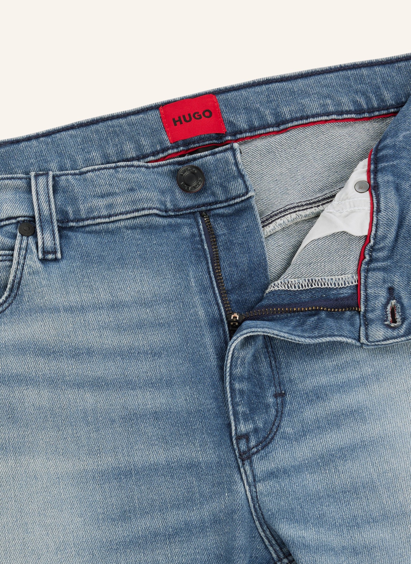 HUGO Jeans HUGO 734 Extra-Slim Fit, Farbe: BLAU (Bild 2)