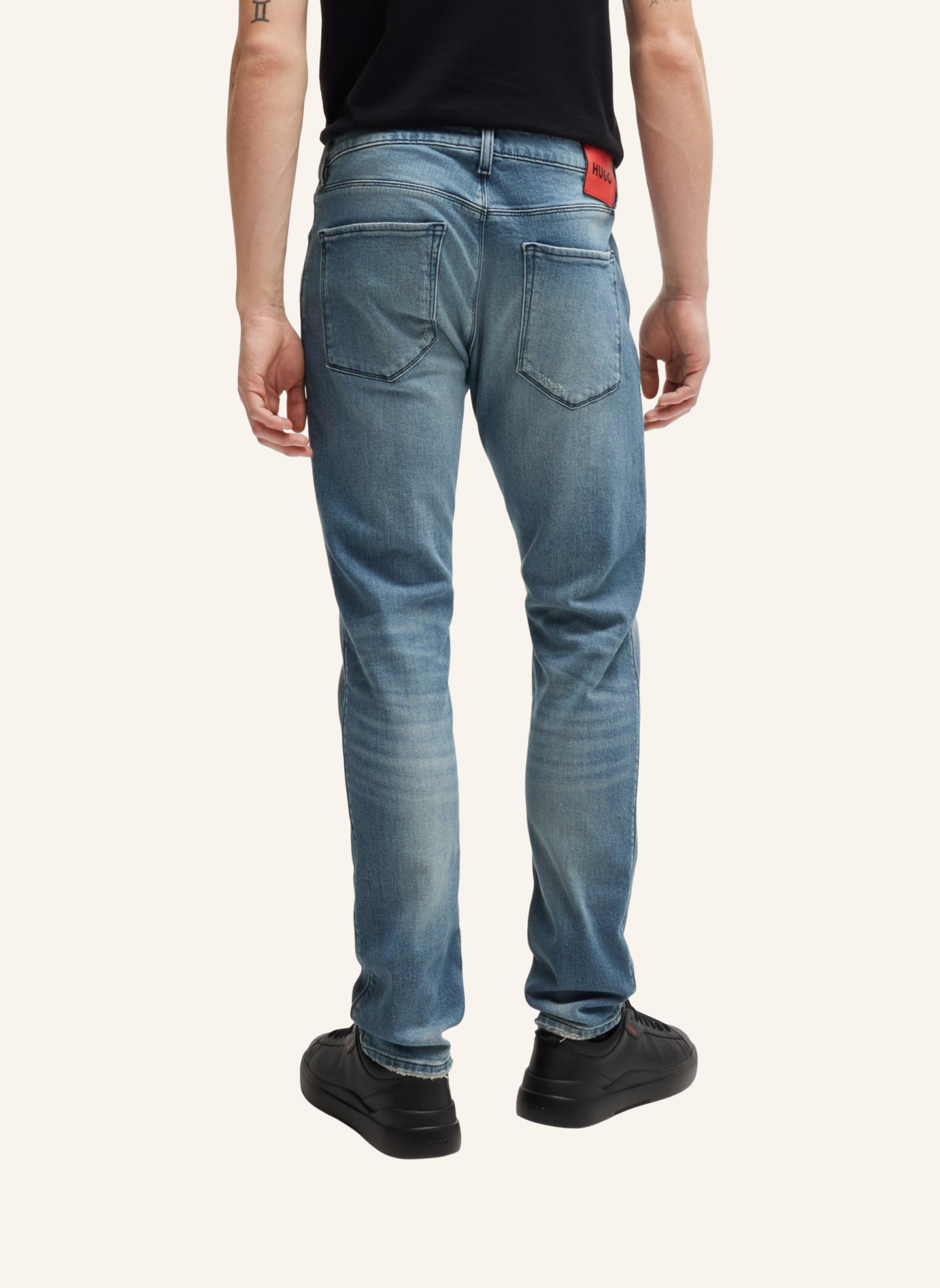HUGO Jeans HUGO 734 Extra-Slim Fit, Farbe: BLAU (Bild 3)