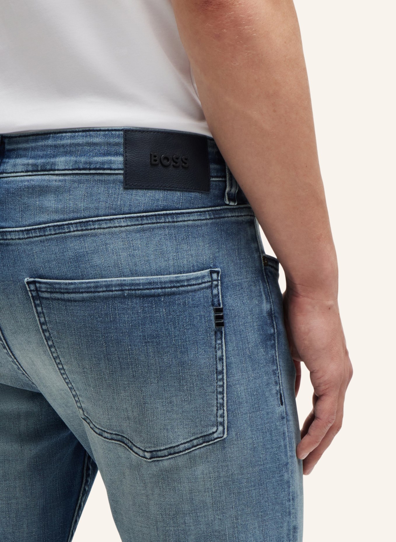 BOSS Jeans C-DELAWARE Slim Fit, Farbe: TÜRKIS (Bild 4)