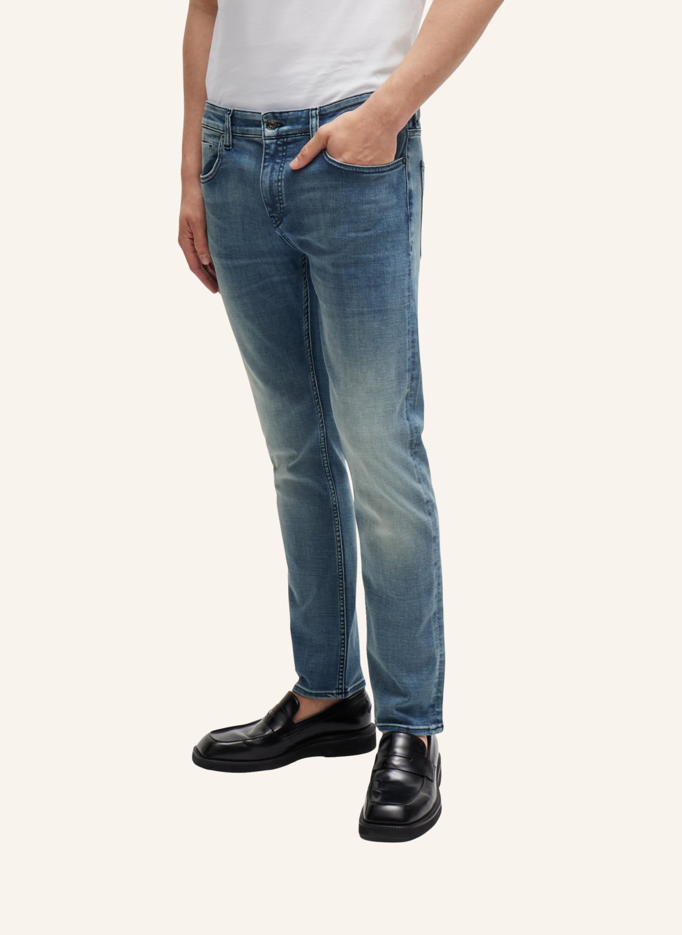 BOSS Jeans C-DELAWARE Slim Fit, Farbe: TÜRKIS (Bild 5)