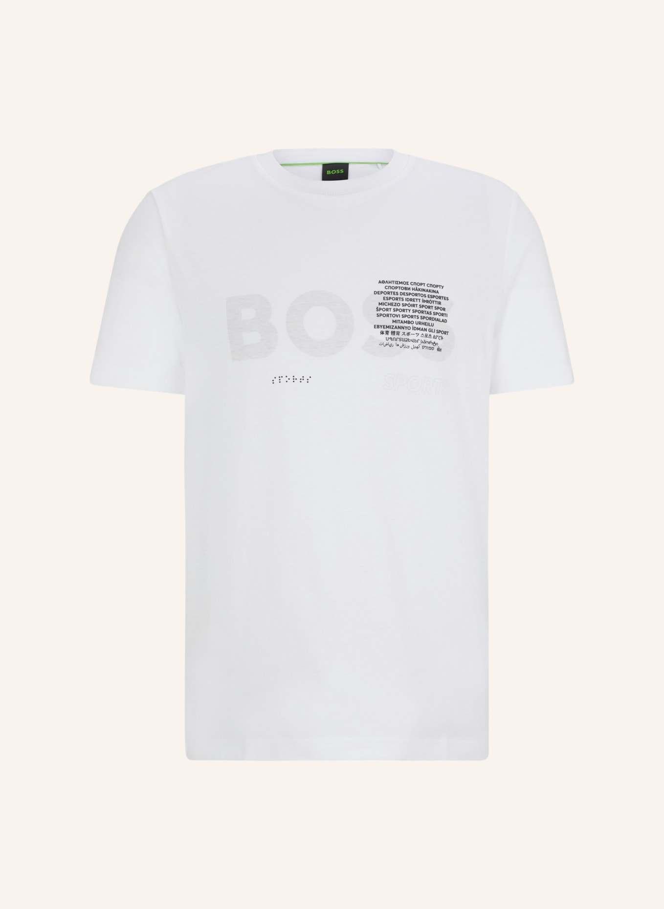 BOSS T-Shirt TEE 3 Regular Fit, Farbe: WEISS (Bild 1)