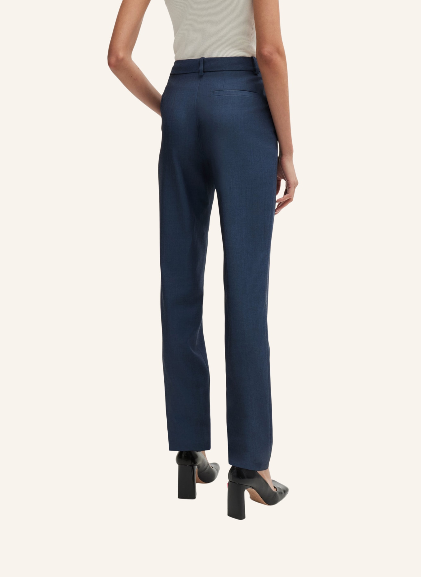 BOSS Business Hose TANURI Relaxed Fit, Farbe: BLAU (Bild 3)