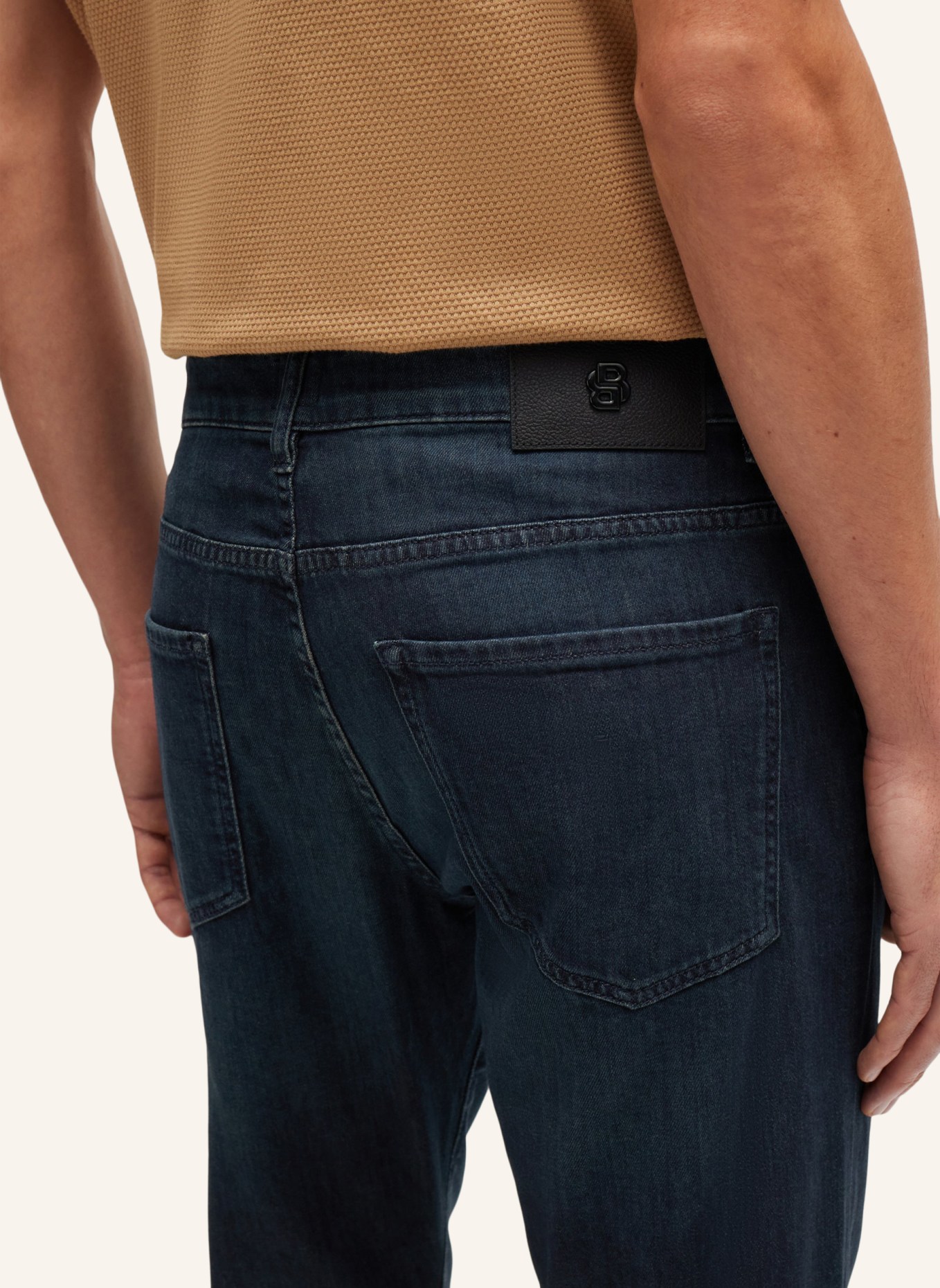 BOSS Jeans DELAWARE3-1 Slim Fit, Farbe: DUNKELBLAU (Bild 4)